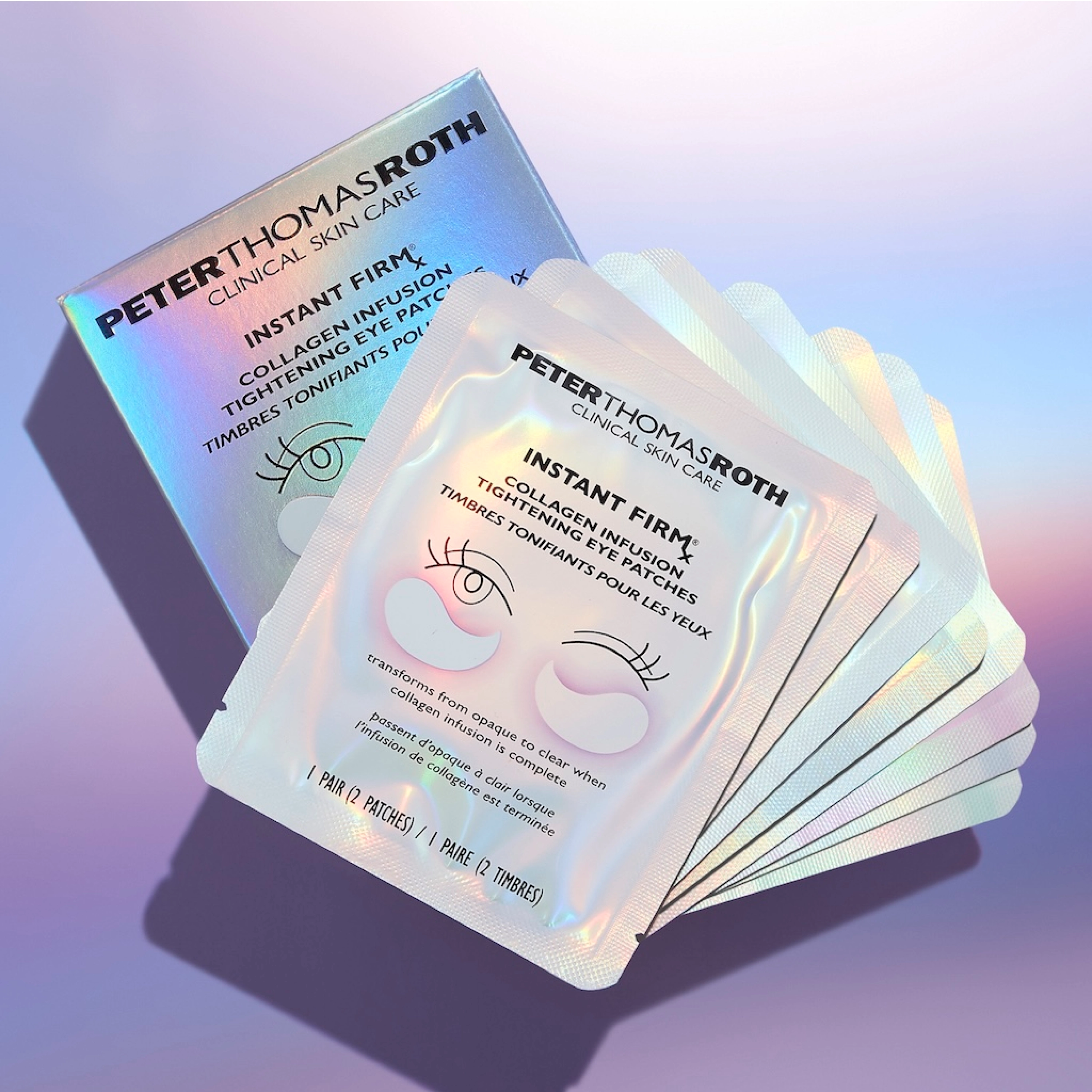 Подтягивающие патчи для зоны вокруг глаз Instant FIRMx® Collagen Infusion Tightening Eye Patches PETER THOMAS ROTH — фото 2