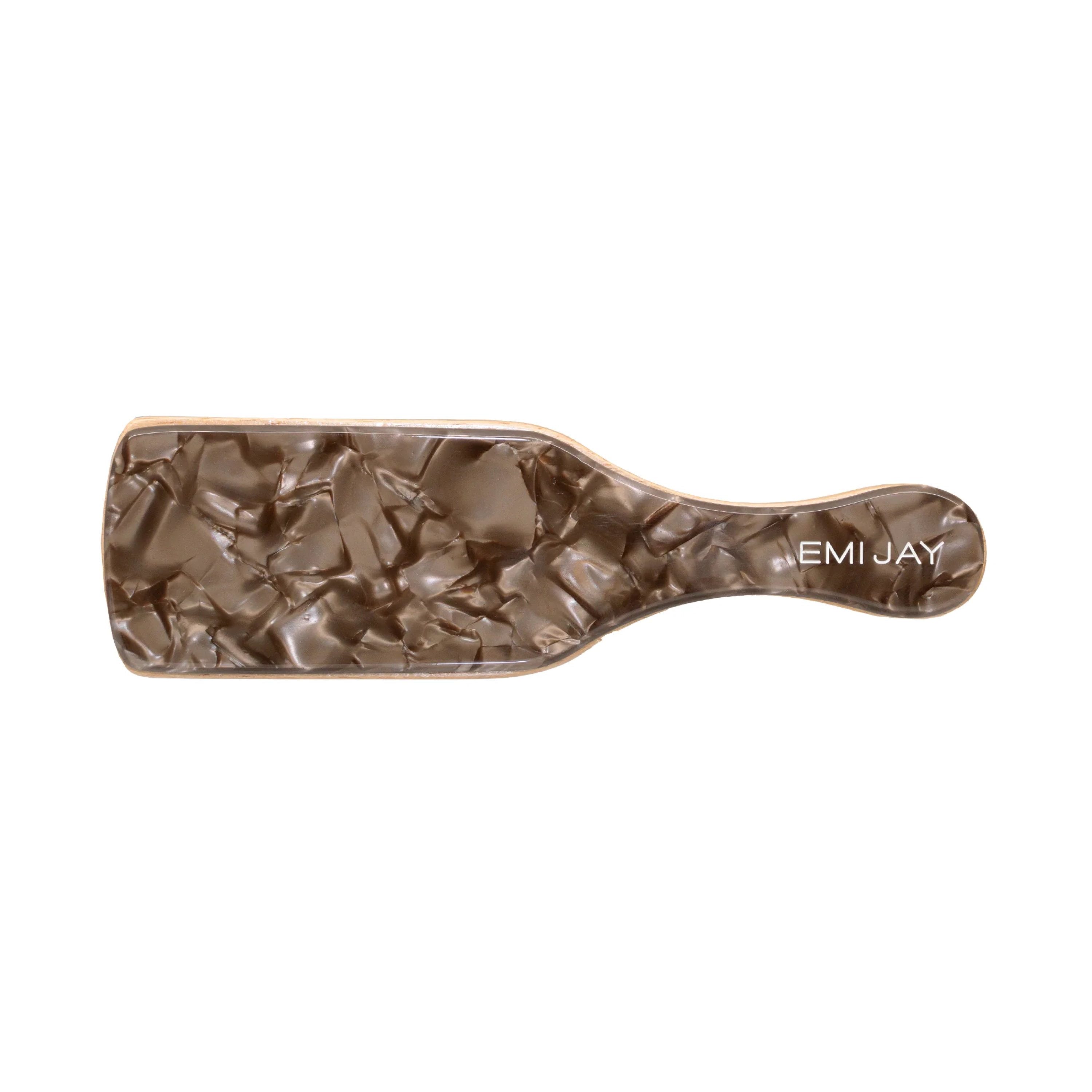 Міні щітка для волосся Mini Boar Bristle Brush in Toasted Sugar EMI JAY — фото 2