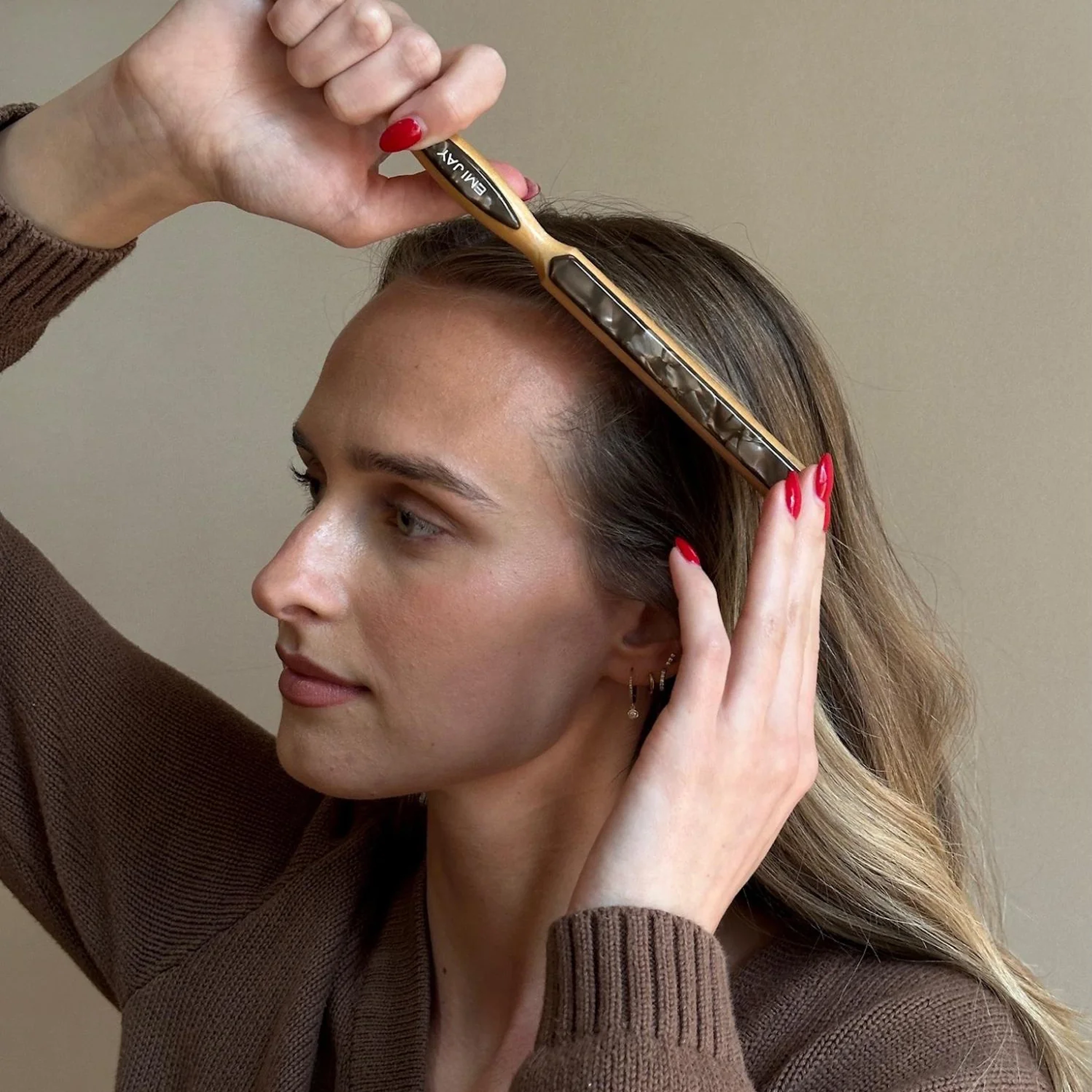 Щітка для волосся Styling Brush in Toasted Sugar EMI JAY — фото 3