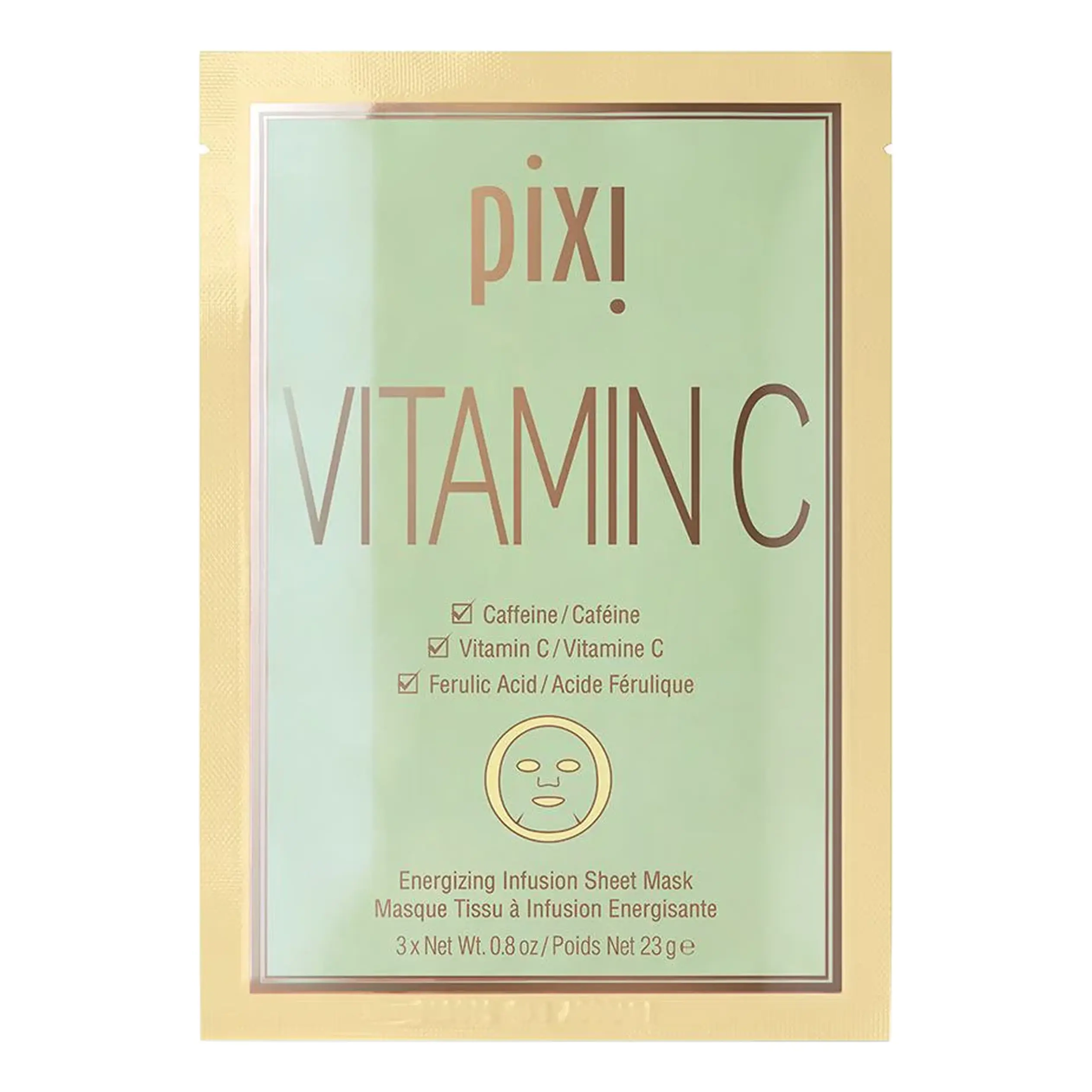 Тканинна маска для обличчя з вітаміном C Vitamin-C Sheet Mask PIXI