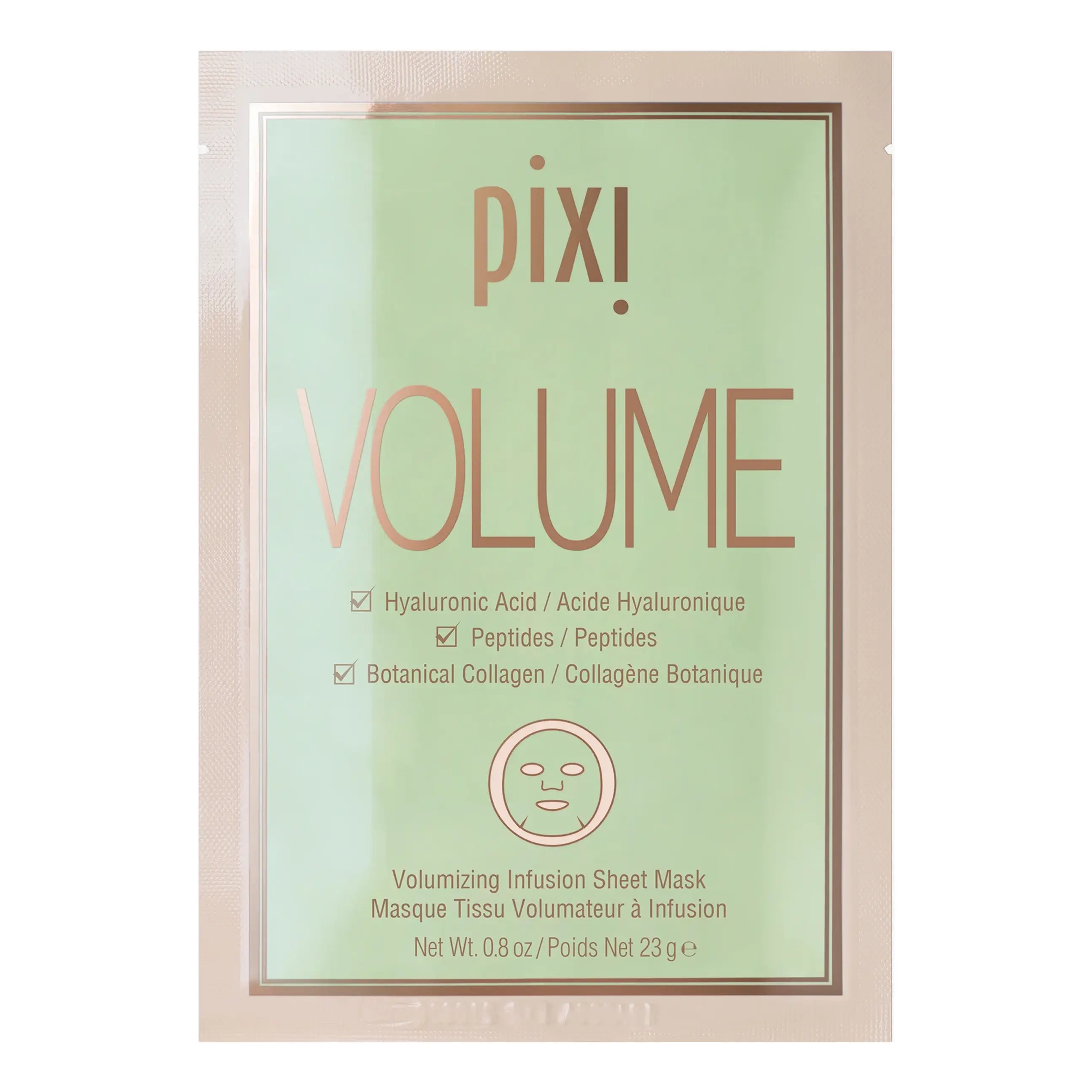 Тканевая маска для лица с коллагеном Volume Sheet Mask PIXI