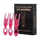 Набір шпильок для волосся № 1 Hairpin Strawberry Pink (3 per box) FIONA FRANCHIMON
