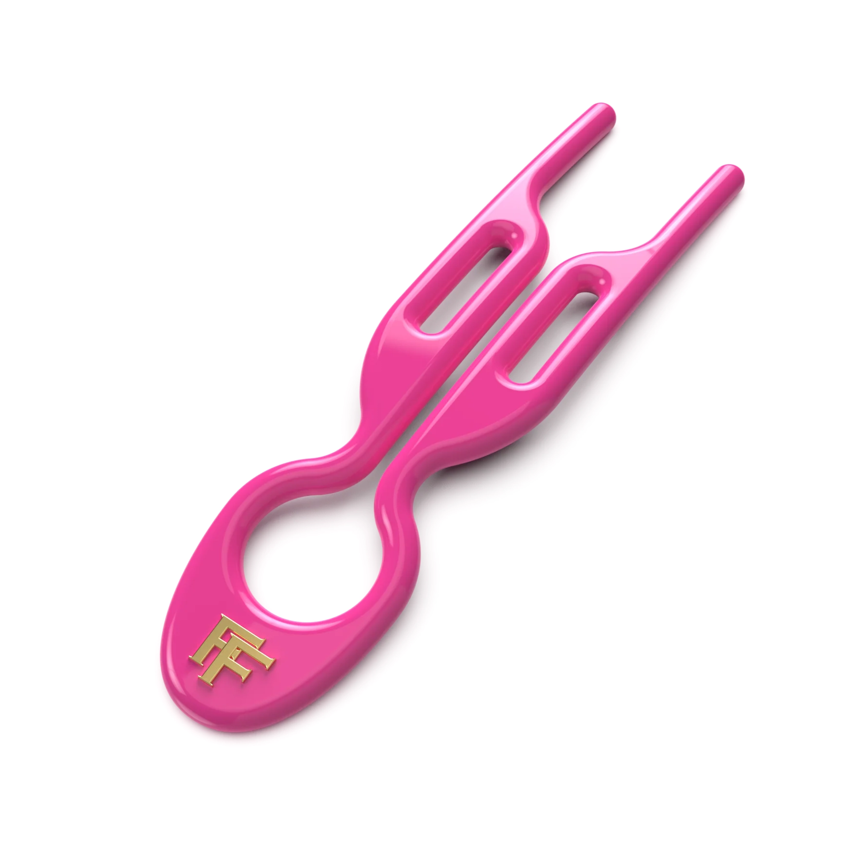 Набір шпильок для волосся № 1 Hairpin Strawberry Pink (3 per box) FIONA FRANCHIMON — фото 2