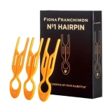 Набір шпильок для волосся № 1 Hairpin Tangerine Orange (3 per box) FIONA FRANCHIMON