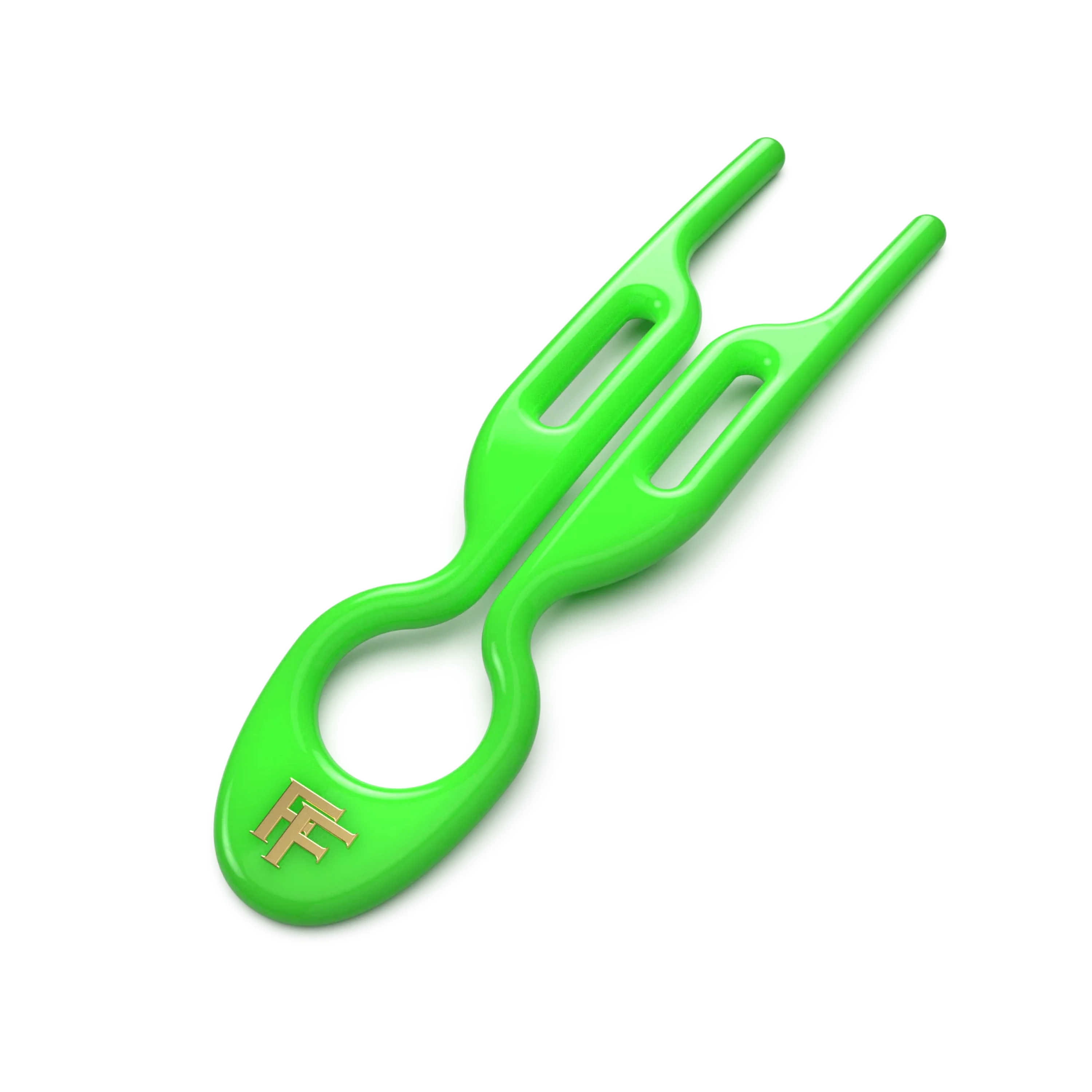 Набір шпильок для волосся № 1 Hairpin Apple Green (3 per box) FIONA FRANCHIMON — фото 2