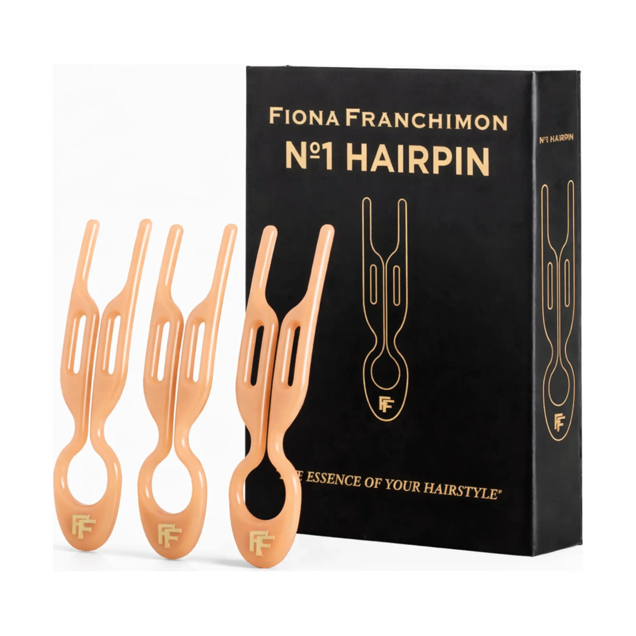 Набір шпильок для волосся № 1 Hairpin Rose (3 per box) FIONA FRANCHIMON