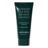Шампунь проти лупи Rosemary Tea Tree Coconet Dandruff Relief Shampoo RATED GREEN Обʼєм 200 мл