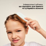 Щітка для волосся The Ultimate Detangler Mini TANGLE TEEZER Відтінок Ice Blue&Sweet Orange — фото 4