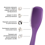 Щетка для волос The Ultimate Detangler TANGLE TEEZER Оттенок Fresh Purple — фото 5