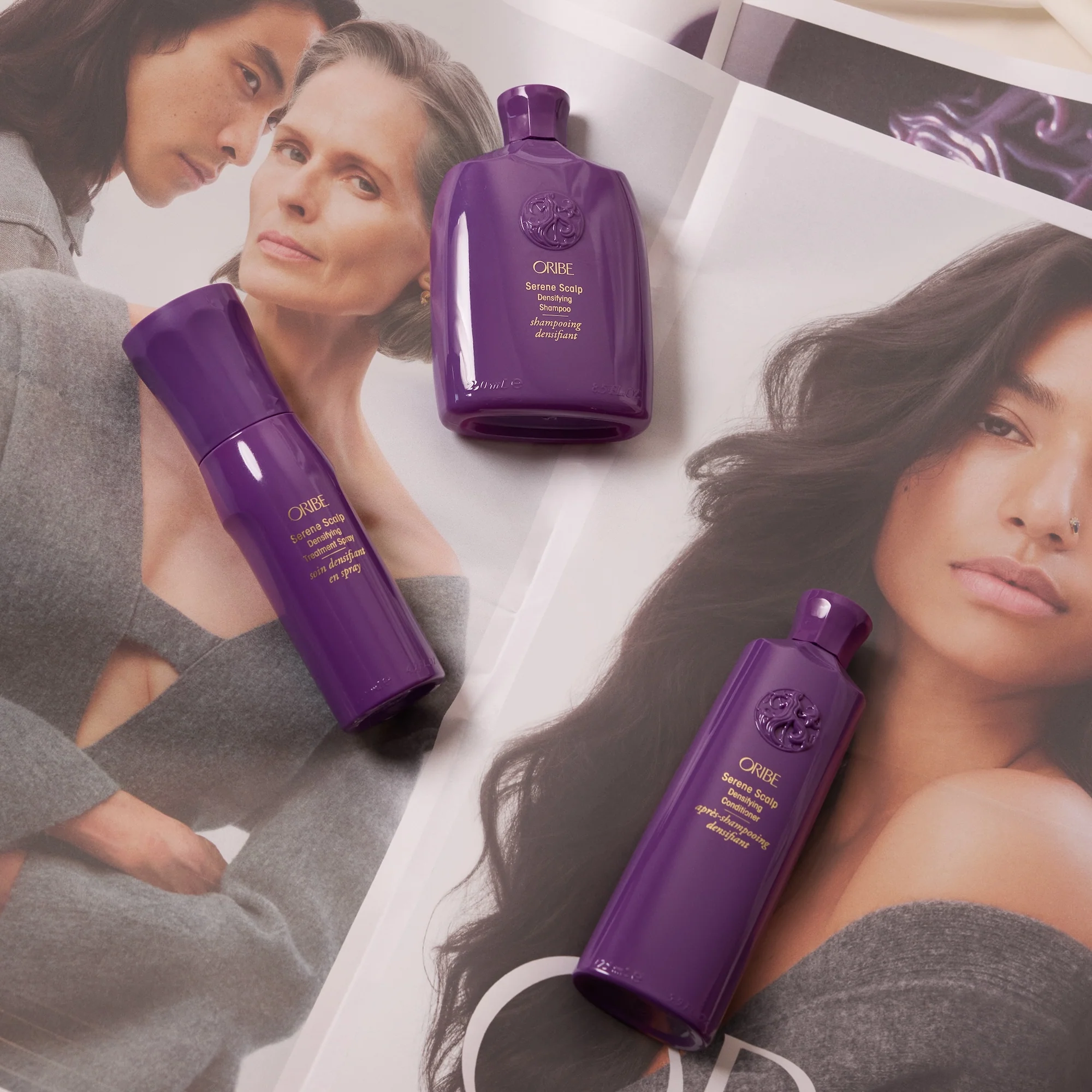 Ущільнюючий спрей для тонкого волосся Serene Scalp Thickening Treatment Spray ORIBE Обʼєм 125 мл — фото 8