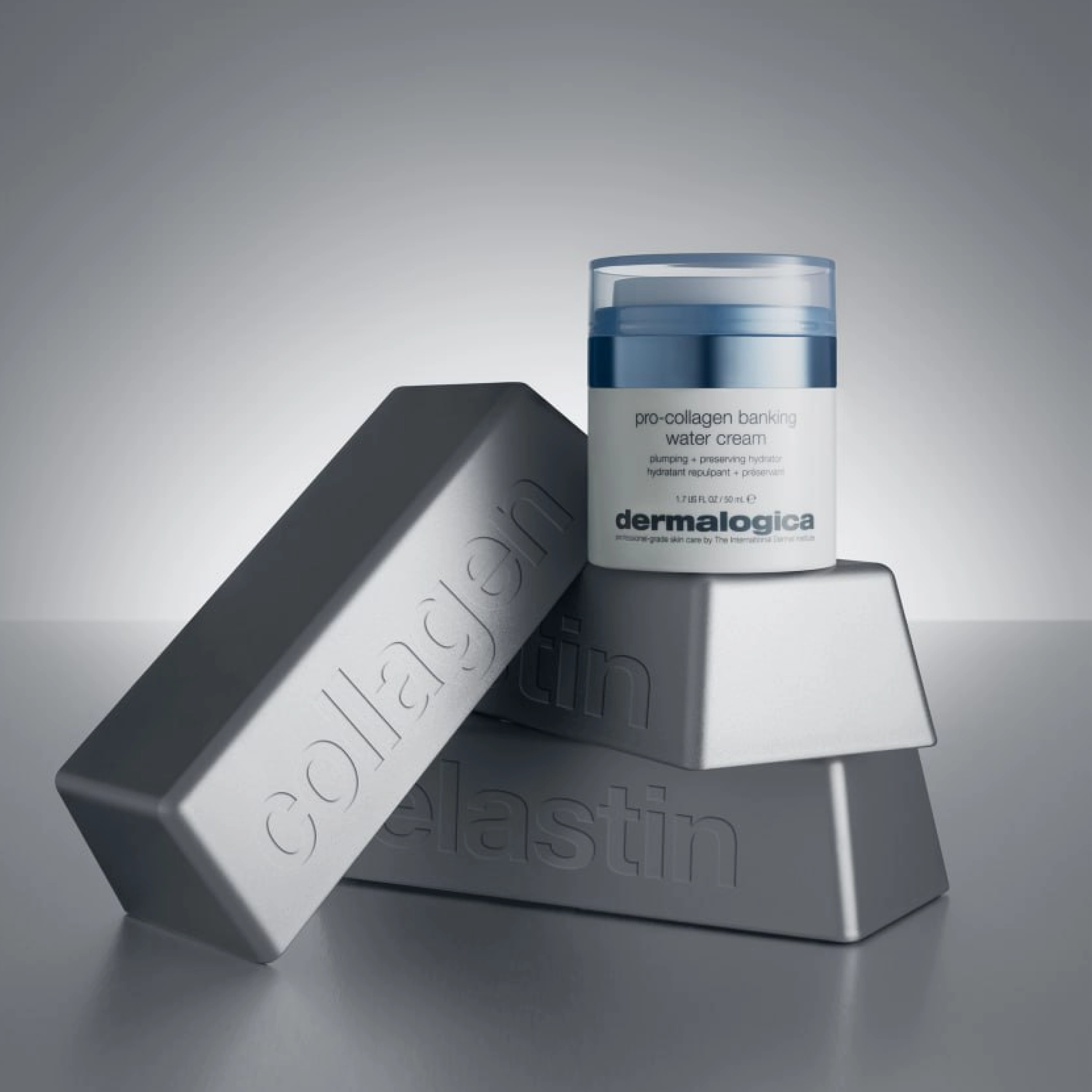 Зволожувальний крем для пружності шкіри Pro-Collagen Banking Water Cream DERMALOGICA Обʼєм 50 мл — фото 8