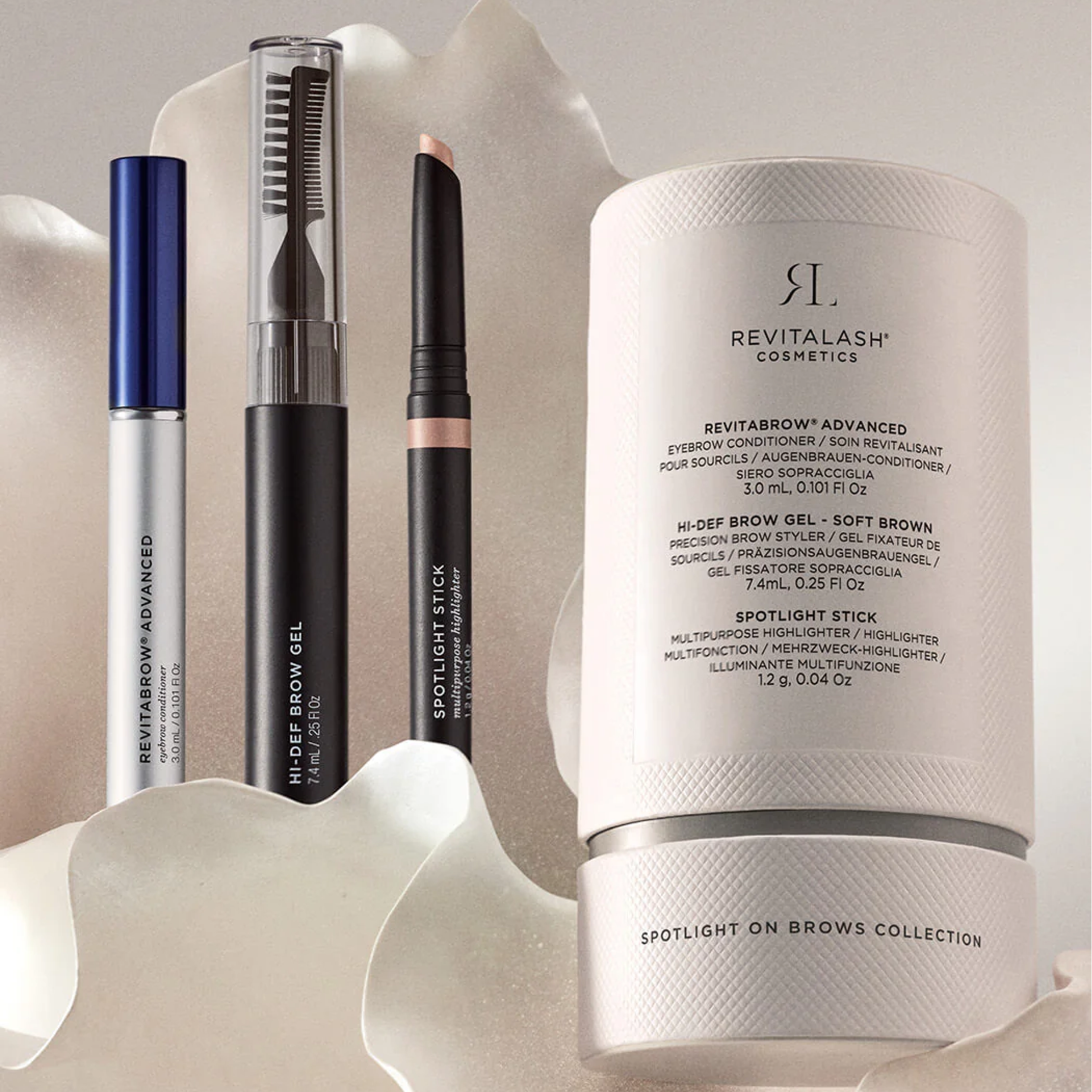 Лімітований набір для довжини, об’єму та догляду за віями Spotlight On Brows Collection REVITALASH — фото 2