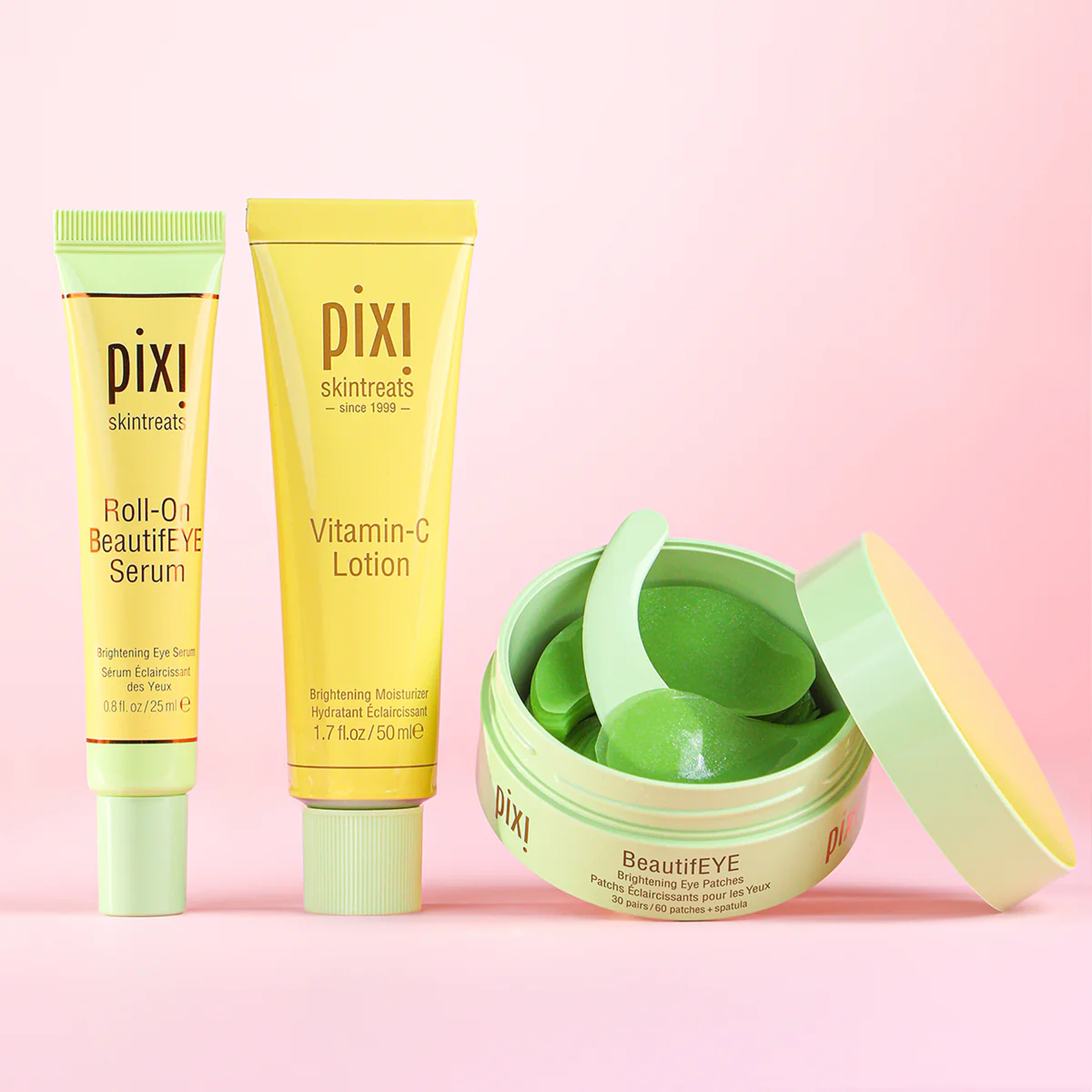 Освітлювальна роликова сироватка для шкіри навколо очей BeautifEYE Roll On Eye Serum PIXI Обʼєм 25 мл — фото 6