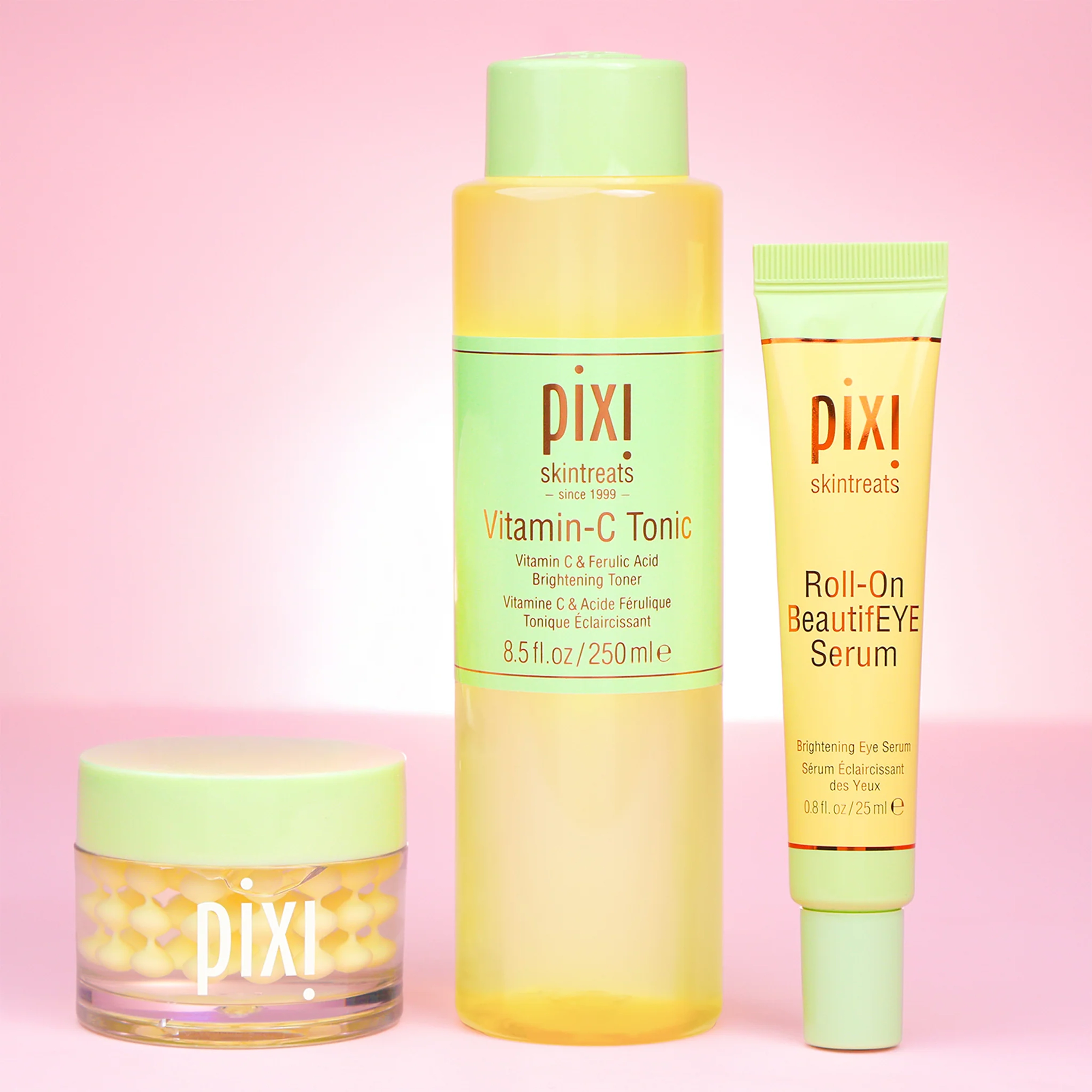 Освітлювальна роликова сироватка для шкіри навколо очей BeautifEYE Roll On Eye Serum PIXI Обʼєм 25 мл — фото 7