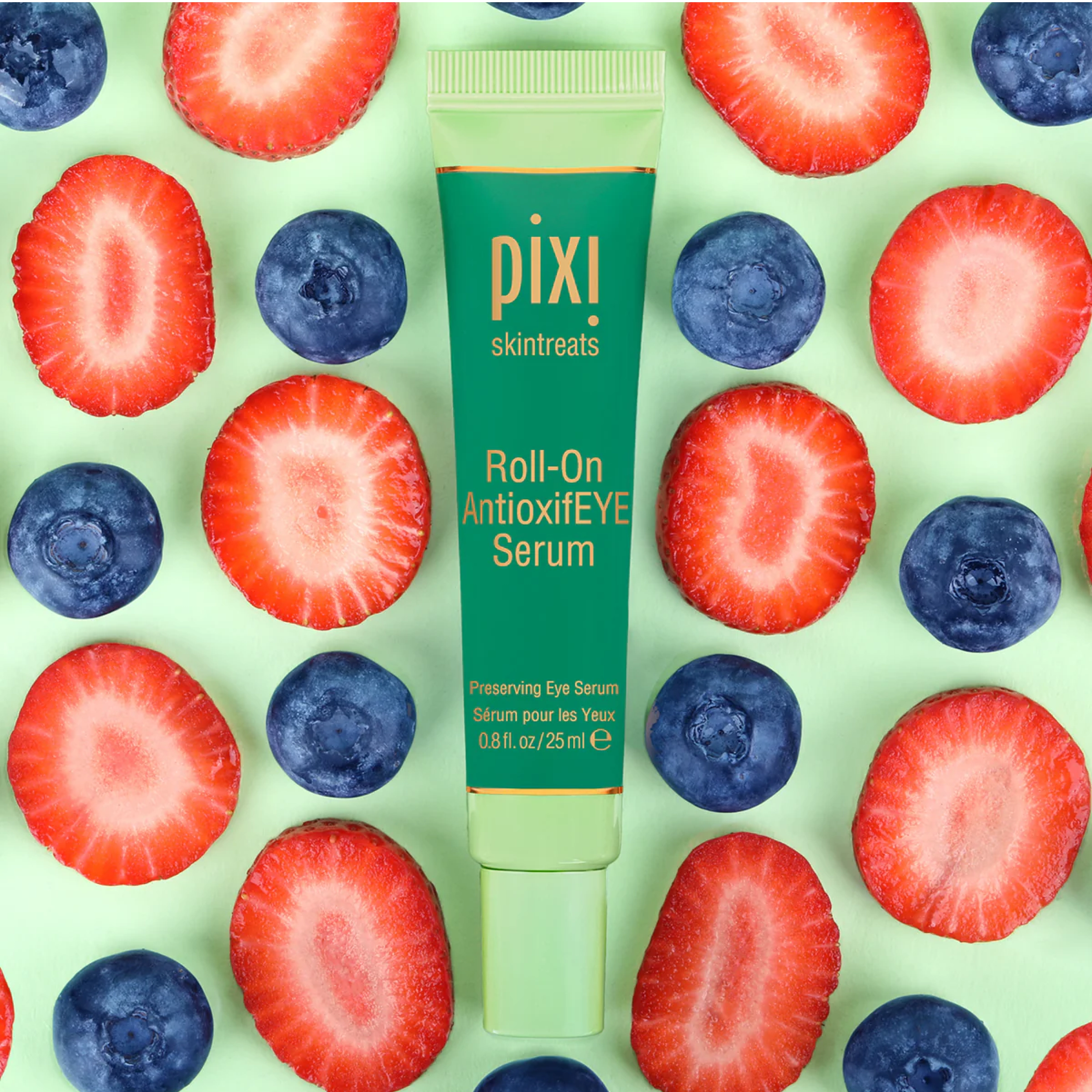 Антиоксидантна роликова сироватка проти набряків Antioxidant Roll On Eye Serum PIXI Обʼєм 25 мл — фото 7