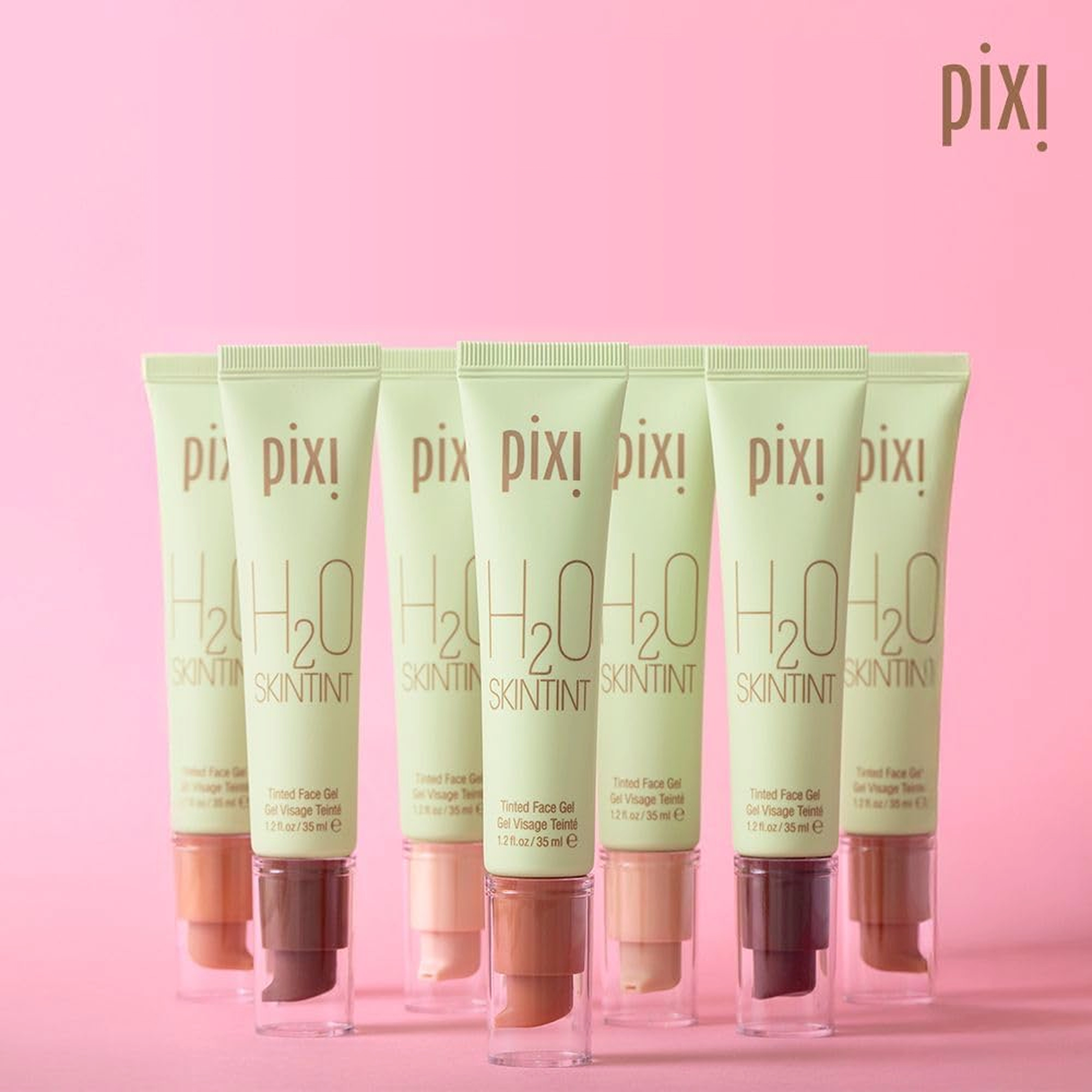 Зволожувальний тональний флюїд H2O Skintint PIXI Відтінок Vanilla — фото 7