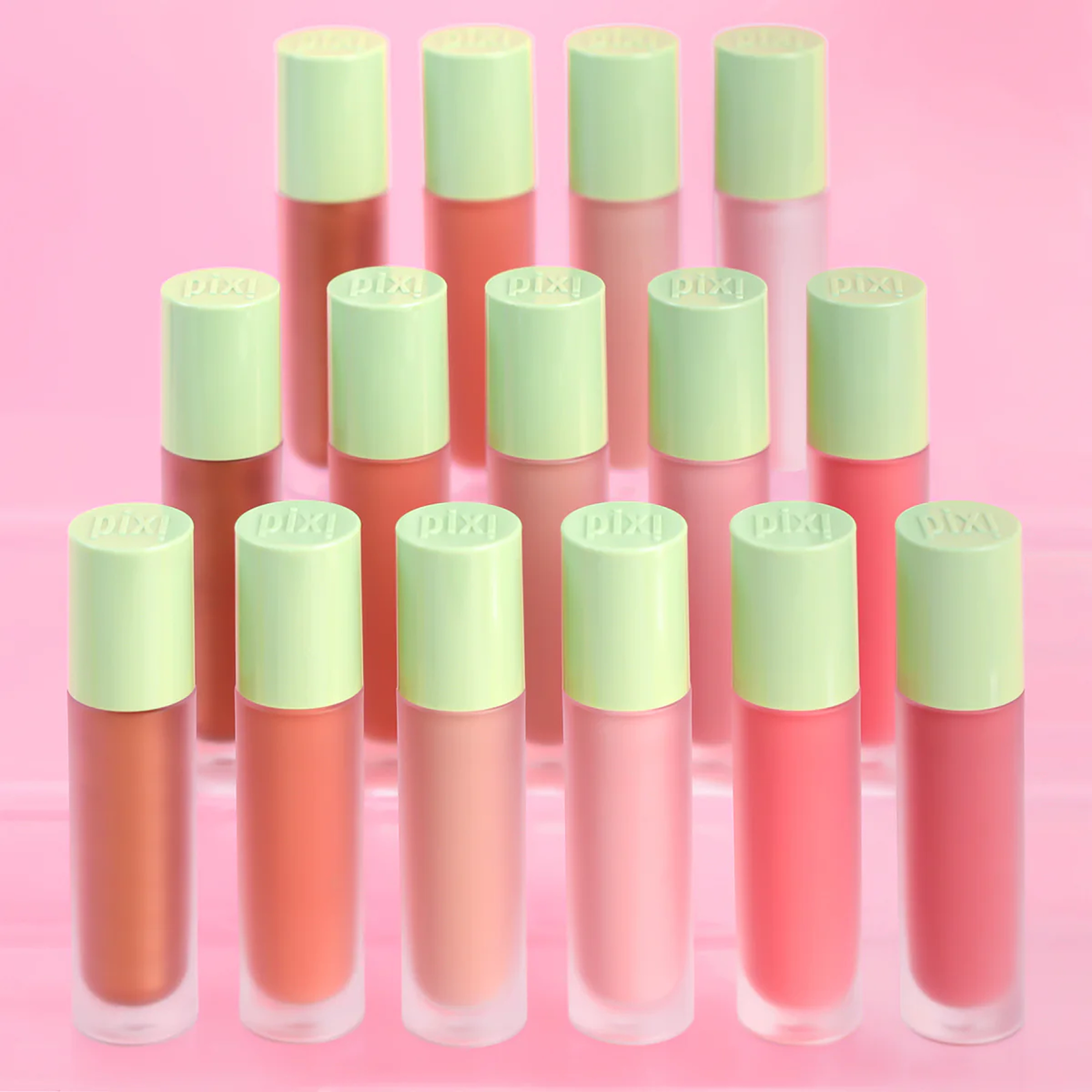 Жидкие румяна и тинт для губ 2-в-1 LiquidGlow Blush PIXI Вес 6.8 г — фото 4