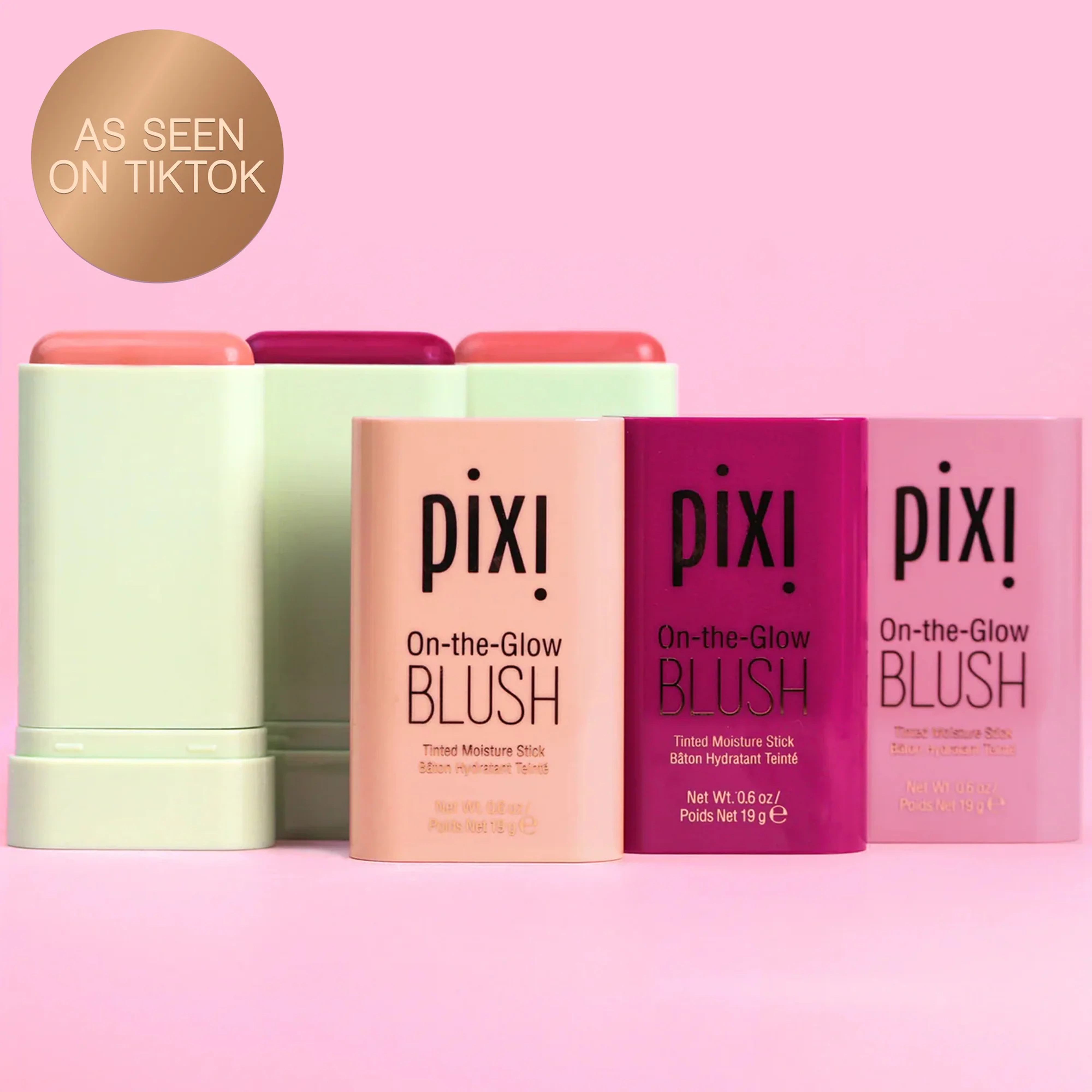 Зволожувальні бальзам-рум’яна для щік та губ 2-в-1 On-the-Glow Blush PIXI Відтінок Cassis — фото 7