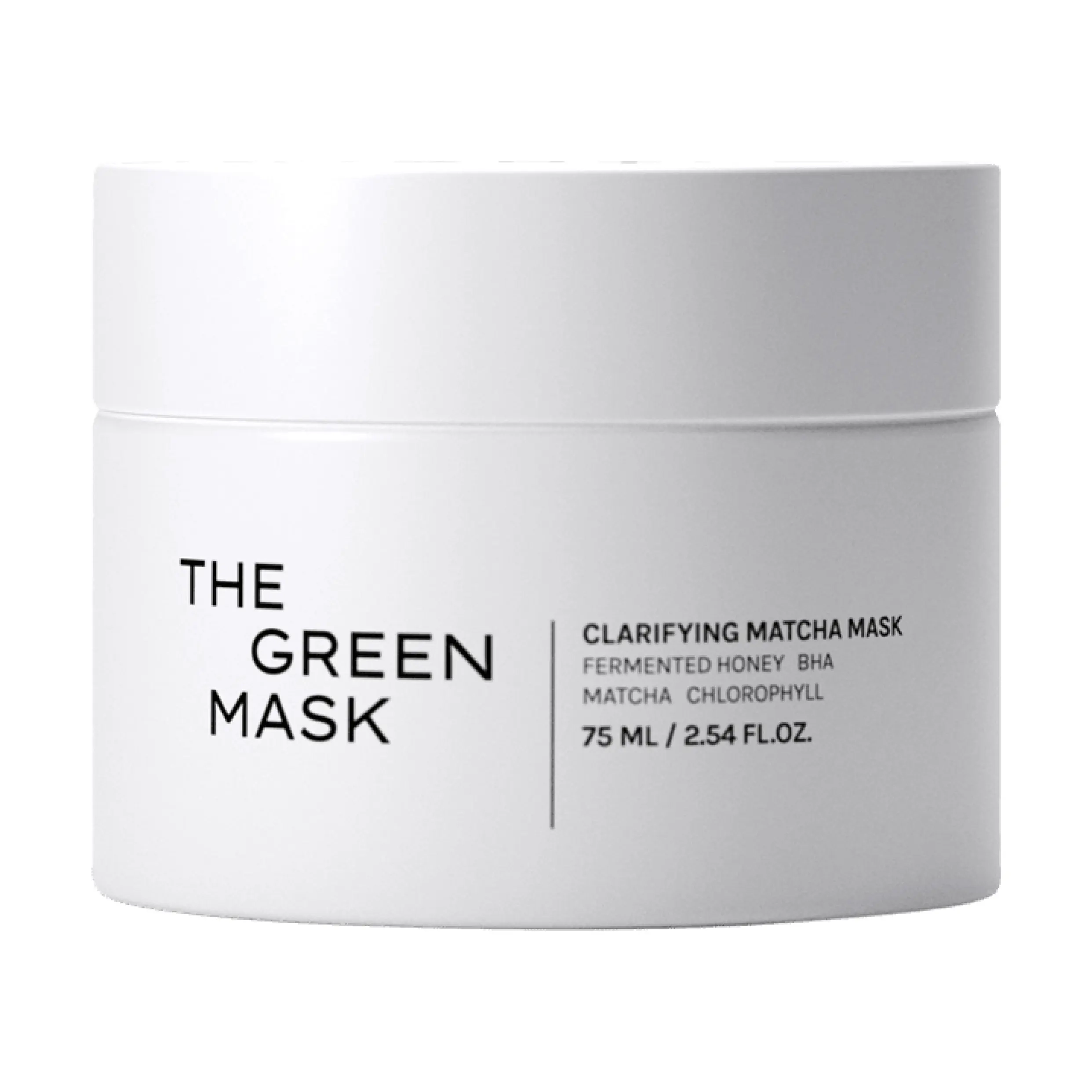 Детокс-маска з матчею для глибокого очищення шкіри The Green Mask – Clarifying + Non-Drying Matcha Mask MANTLE Обʼєм 75 мл