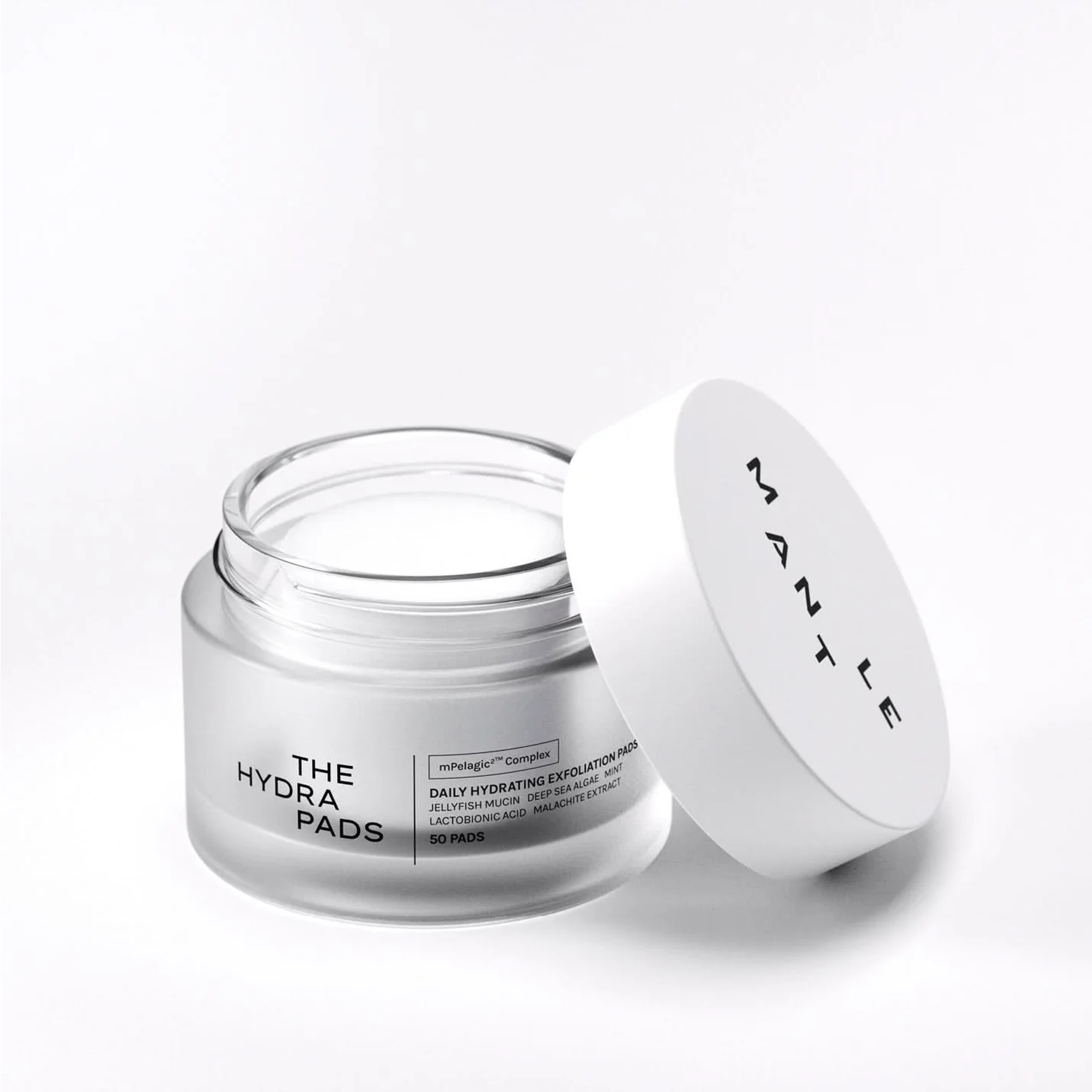 Увлажняющие пады с муцином медузы для сияния и гладкости кожи The Hydra Pads – Daily Hydrating Exfoliation Pads MANTLE — фото 2