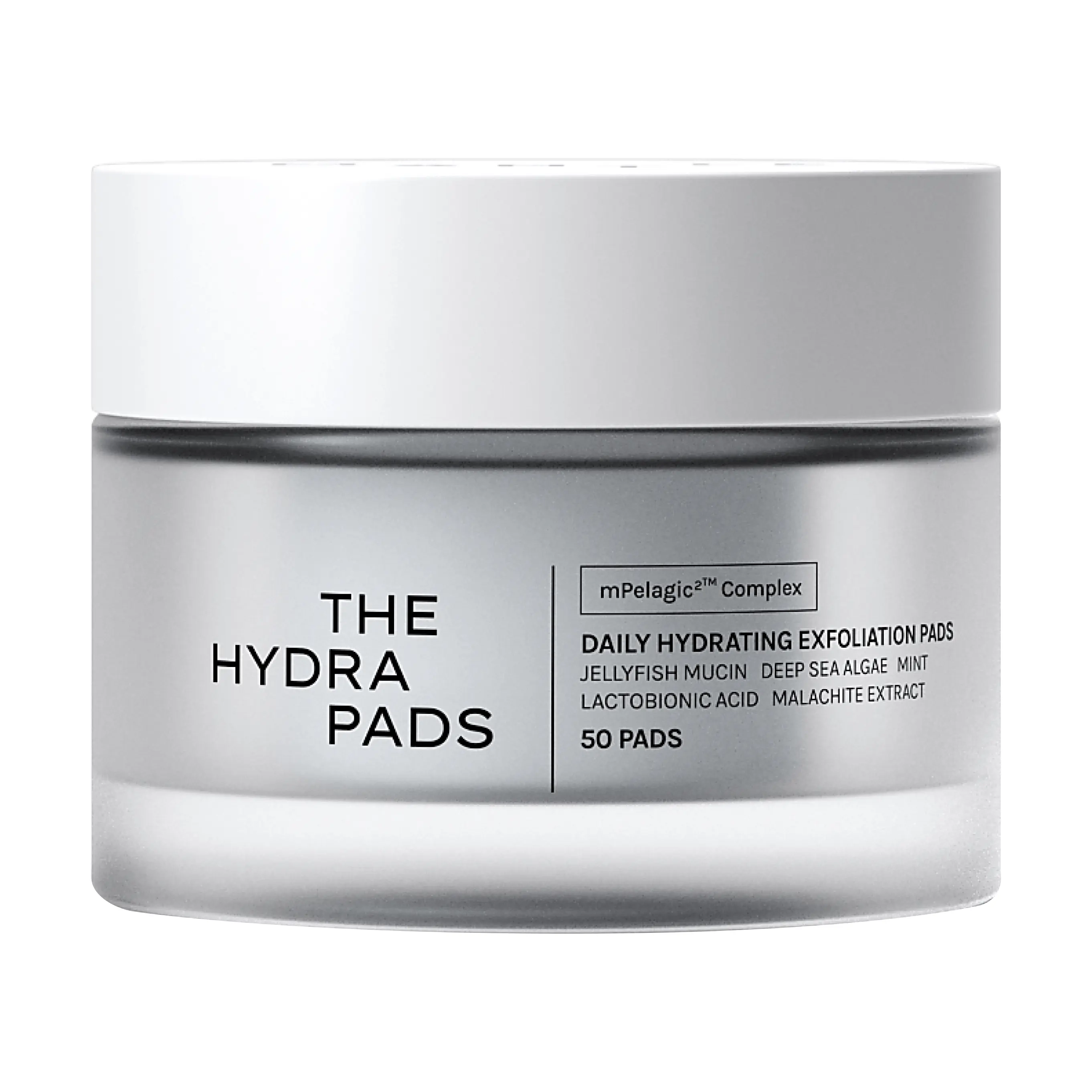 Увлажняющие пады с муцином медузы для сияния и гладкости кожи The Hydra Pads – Daily Hydrating Exfoliation Pads MANTLE