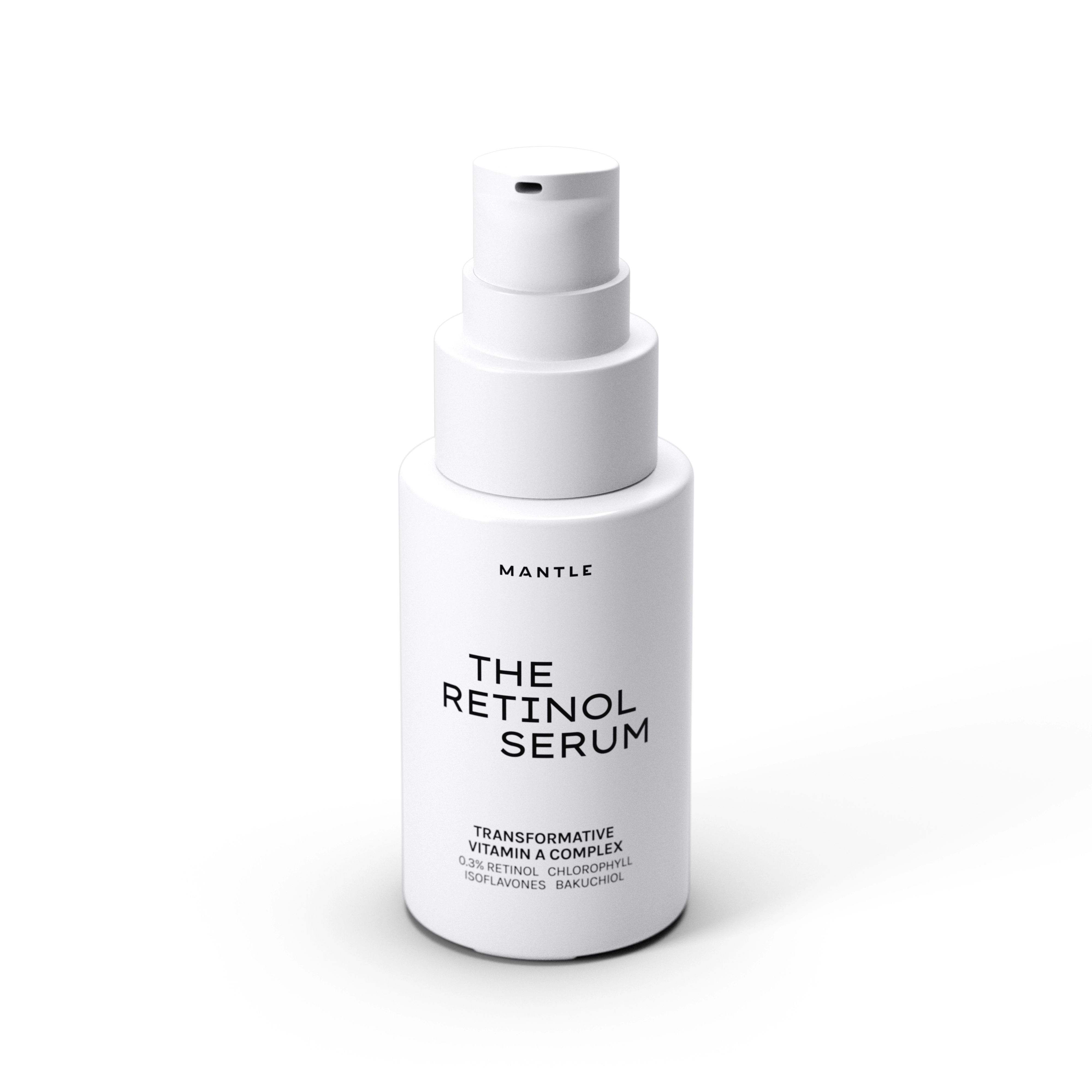 Сироватка з інкапсульованим ретинолом для оновлення шкіри The Retinol Serum – Transformative Vitamin A Complex MANTLE Обʼєм 30 мл — фото 6