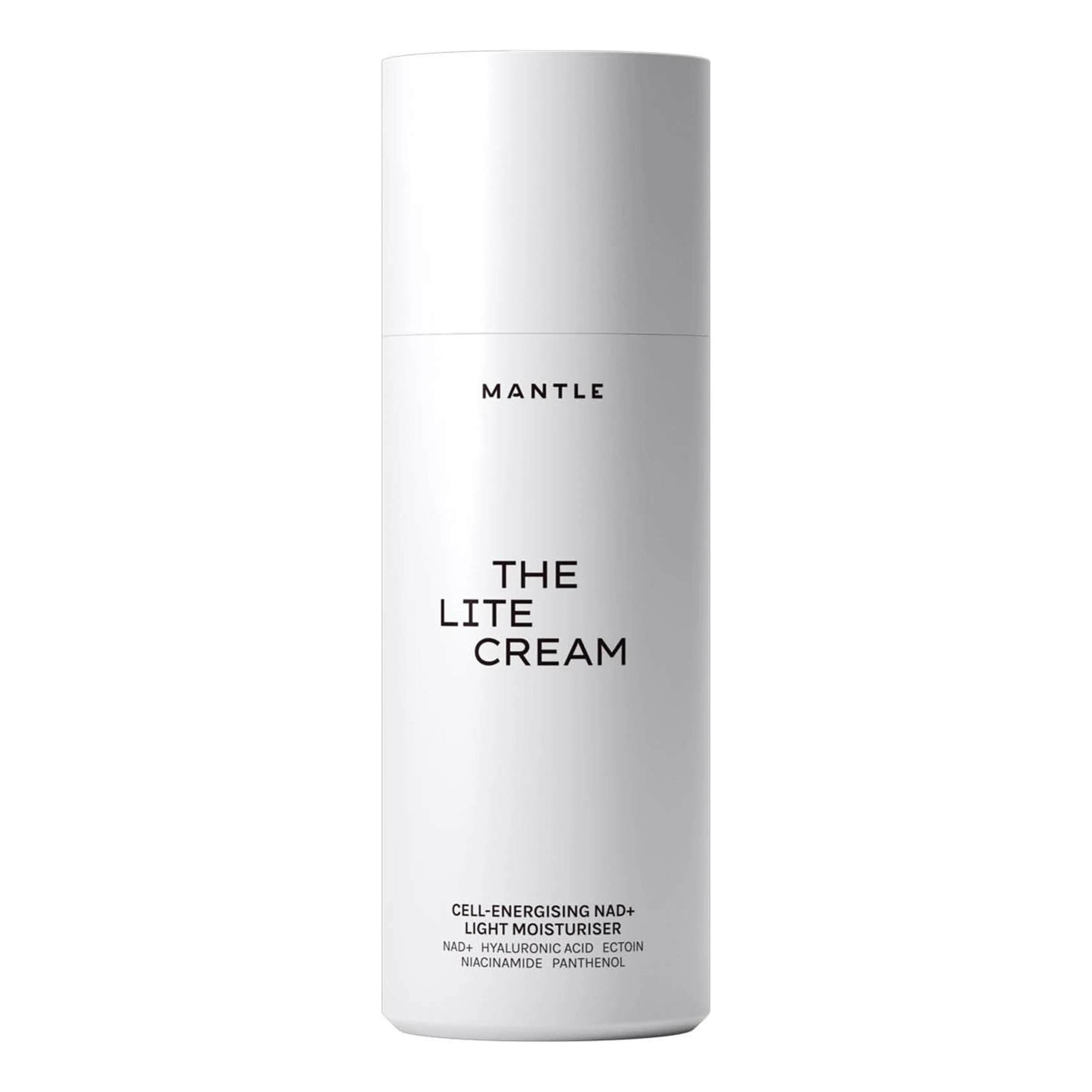 Легкий зволожувальний крем для обличчя з NAD+ та ніацинамідом The Lite Cream – Cell-Energising NAD+ Light Moisturiser MANTLE Обʼєм 50 мл