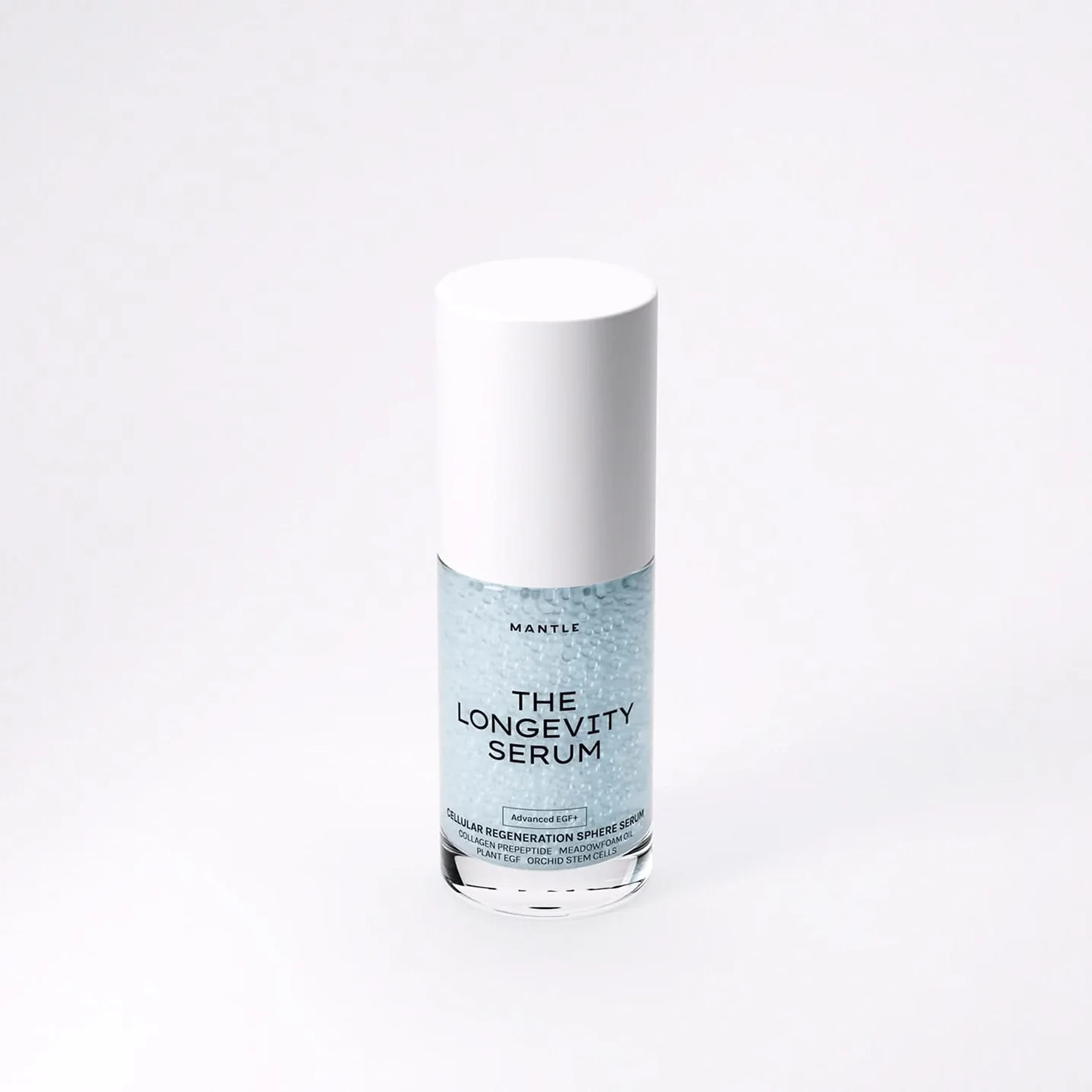 Сироватка для клітинного оновлення та пружності шкіри The Longevity Serum – Cellular Regeneration Sphere Serum MANTLE Обʼєм 30 мл — фото 6