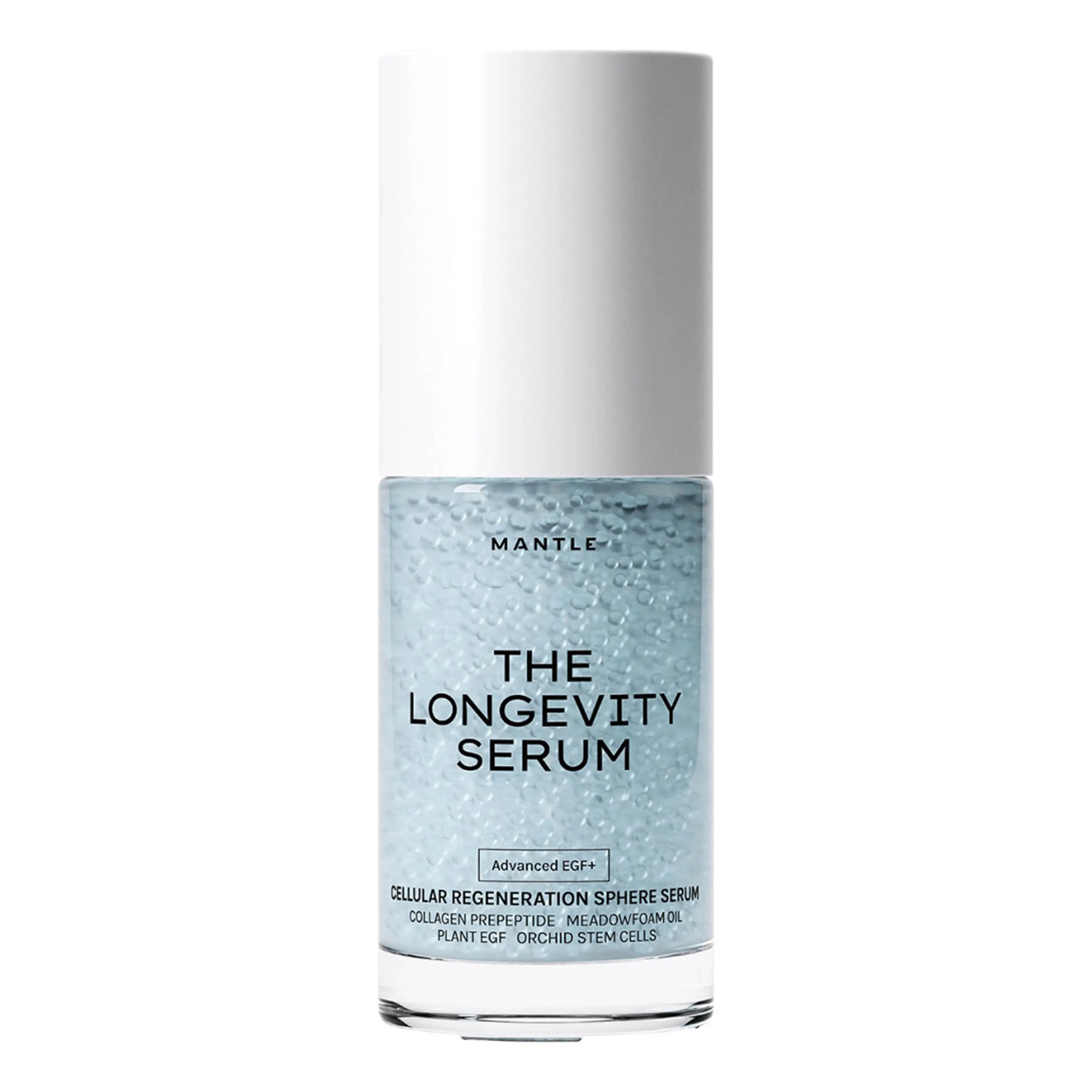 Сироватка для клітинного оновлення та пружності шкіри The Longevity Serum – Cellular Regeneration Sphere Serum MANTLE Обʼєм 30 мл