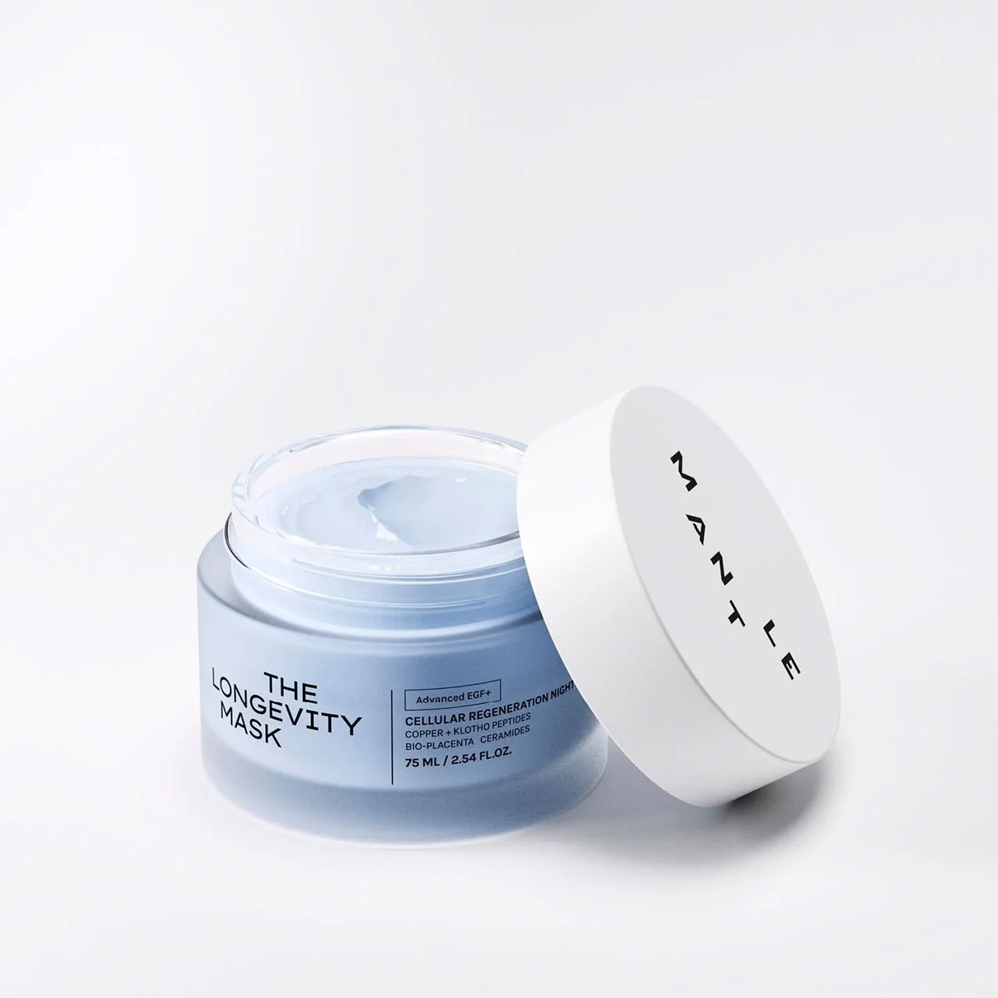 Ночная маска для клеточного обновления и упругости кожи The Longevity Mask – Cellular Regeneration Night Mask MANTLE Объем 75 мл — фото 3