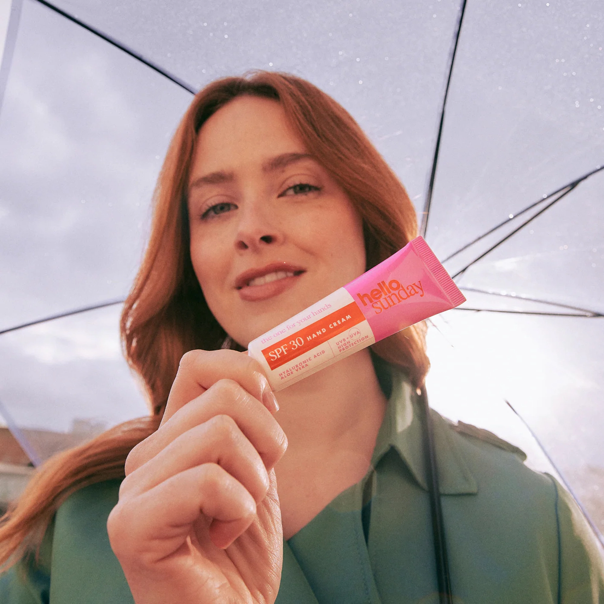 Ежедневный увлажняющий крем для рук SPF 30 The One For Your Hands SPF 30 Hand Cream with Hyaluronic Acid HELLO SUNDAY Объем 30 мл — фото 6