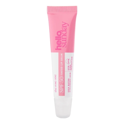 Зволожувальний відтінковий бальзам для губ SPF 50 з маслом ши Tinted Lip Balm SPF 50 hello-sunday Відтінок The Rose One