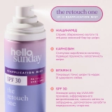 Сонцезахисний міст SPF 30 для оновлення захисту The Retouch One Reapplication Mist SPF 30 with Niacinamide HELLO SUNDAY Обʼєм 75 мл — фото 3
