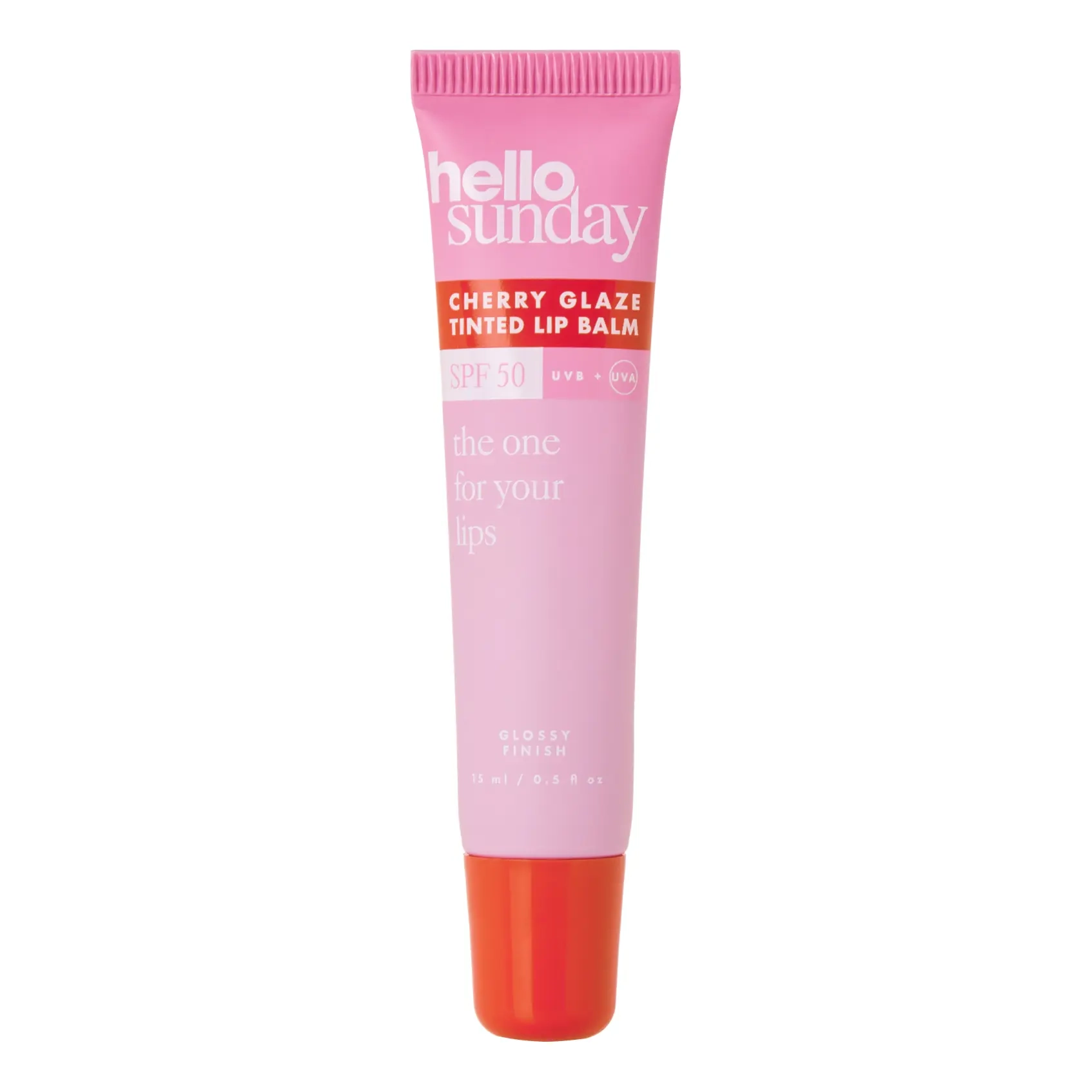 Увлажняющий тонирующий бальзам для губ SPF 50 с маслом ши Tinted Lip Balm SPF 50 HELLO SUNDAY Оттенок Cherry Glaze