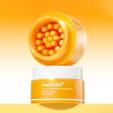 Осветляющий капсульный крем с койевой кислотой и куркумой Kojic Acid Turmeric Vita Capsule Cream MEDICUBE Вес 53 г — фото 3