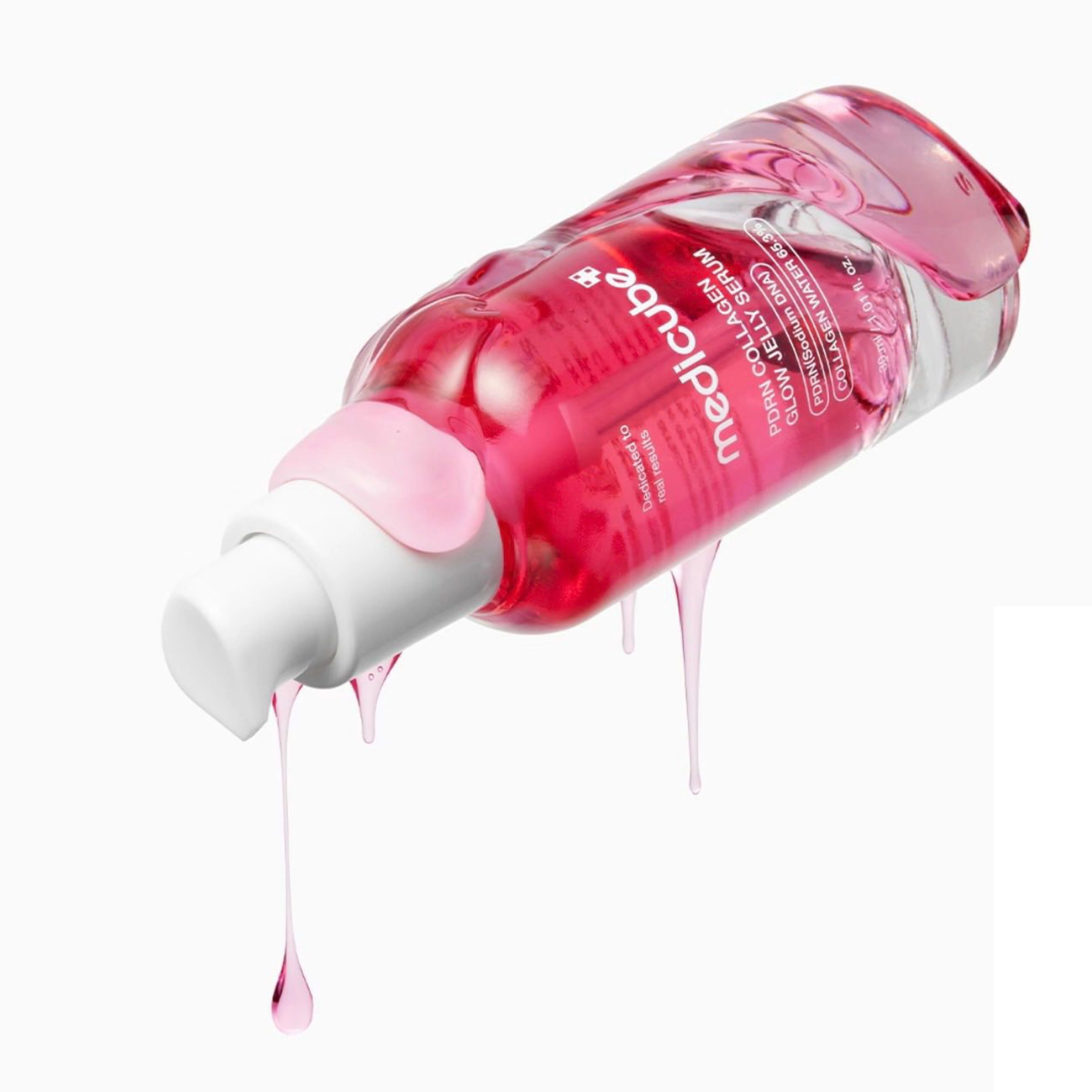 Сироватка-желе з полінуклеотидами та колагеном для сяйва шкіри PDRN Collagen Glow Jelly Serum MEDICUBE Обʼєм 30 мл — фото 5