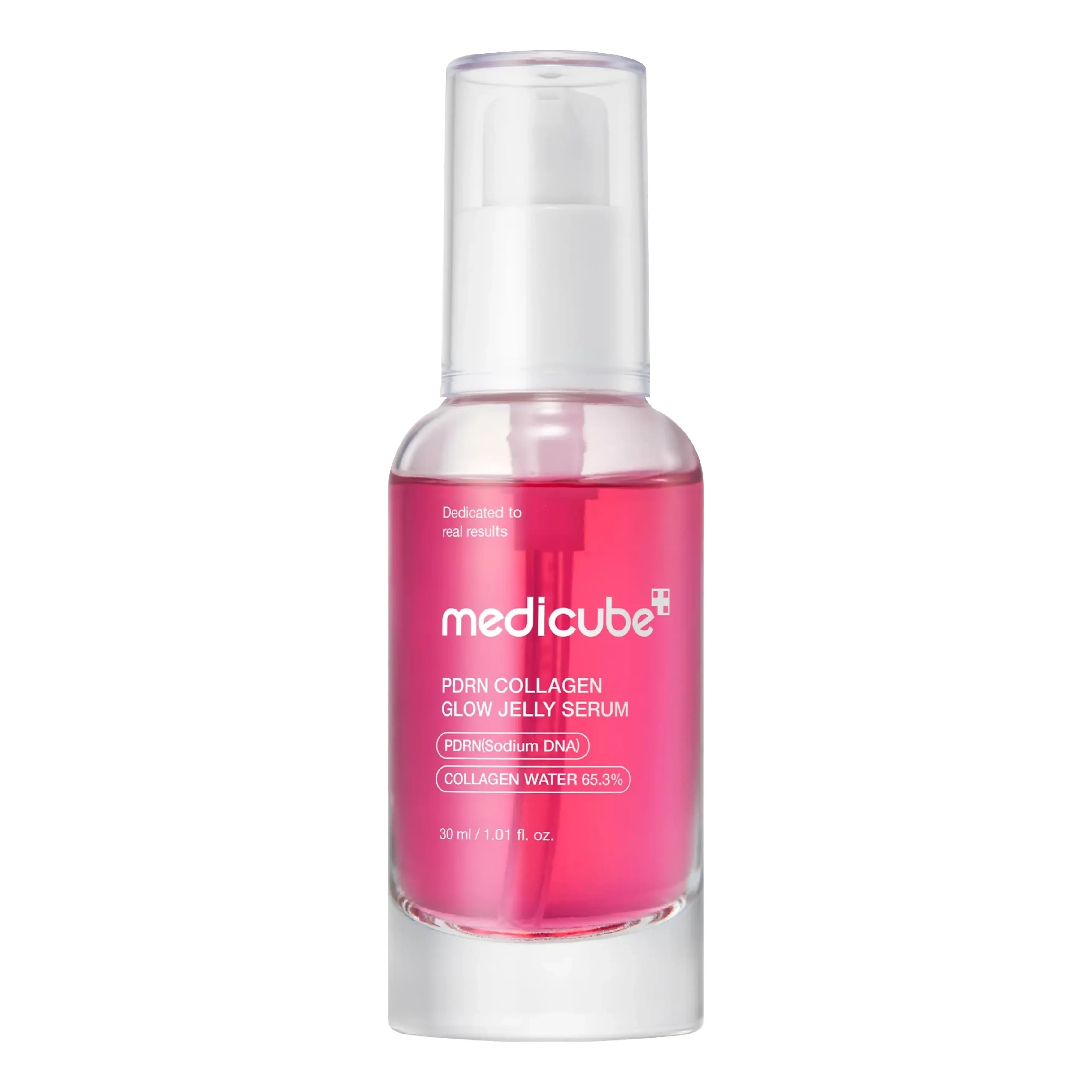 Сироватка-желе з полінуклеотидами та колагеном для сяйва шкіри PDRN Collagen Glow Jelly Serum MEDICUBE Обʼєм 30 мл