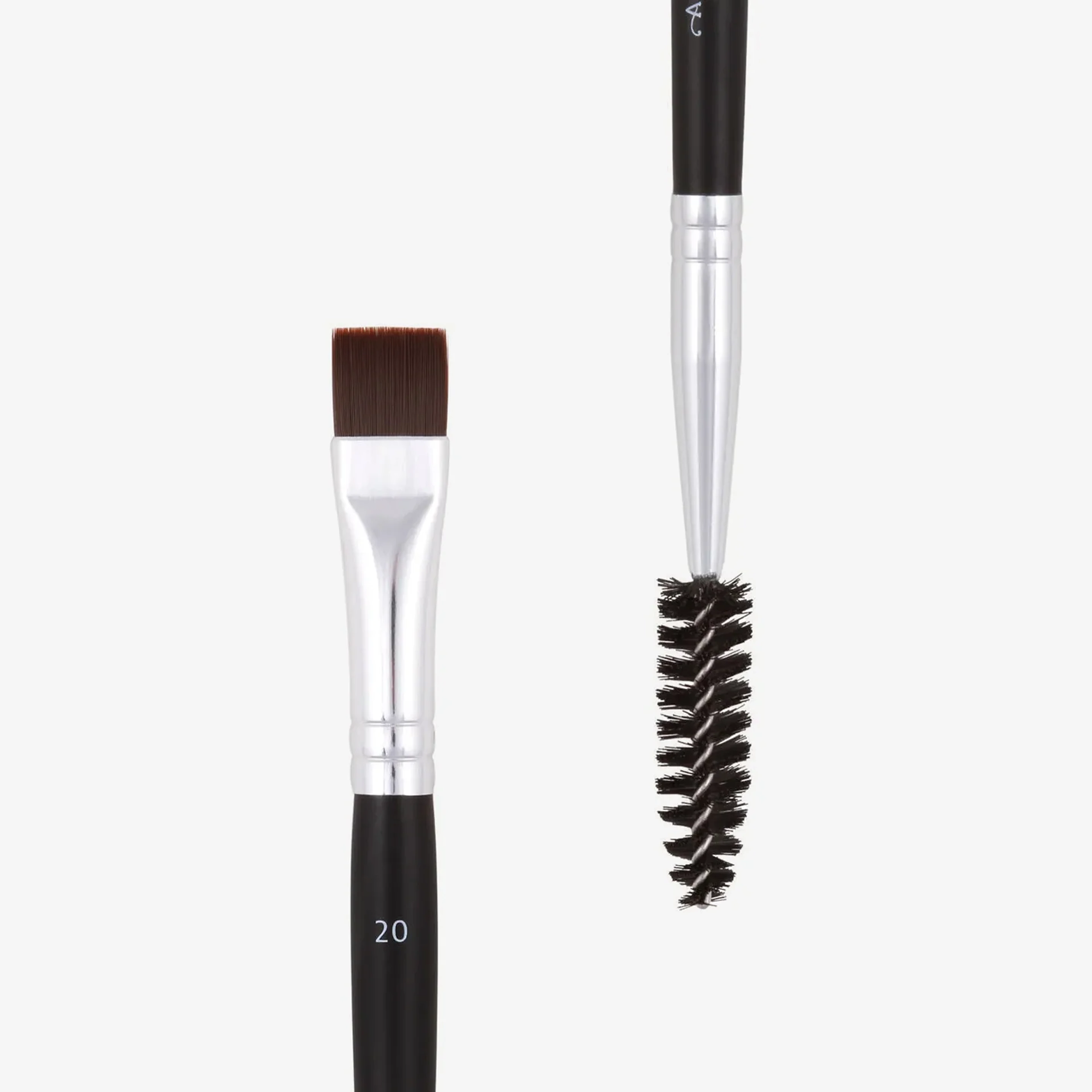 Двусторонняя плоская кисть для макияжа бровей Brush 20 Dual-Ended Flat Detail Brush ANASTASIA BEVERLY HILLS — фото 2