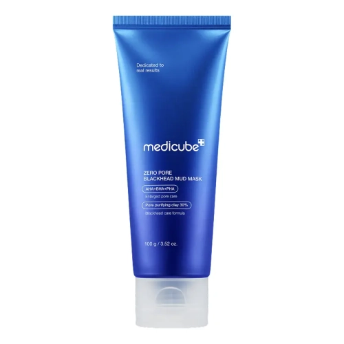Маска для видалення чорних цяток і очищення пор Zero Pore Blackhead Mud Mask medicube