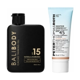 Набір для засмаги, захисту та вирівнювання тону шкіри Bronze Glow Set BALI BODY