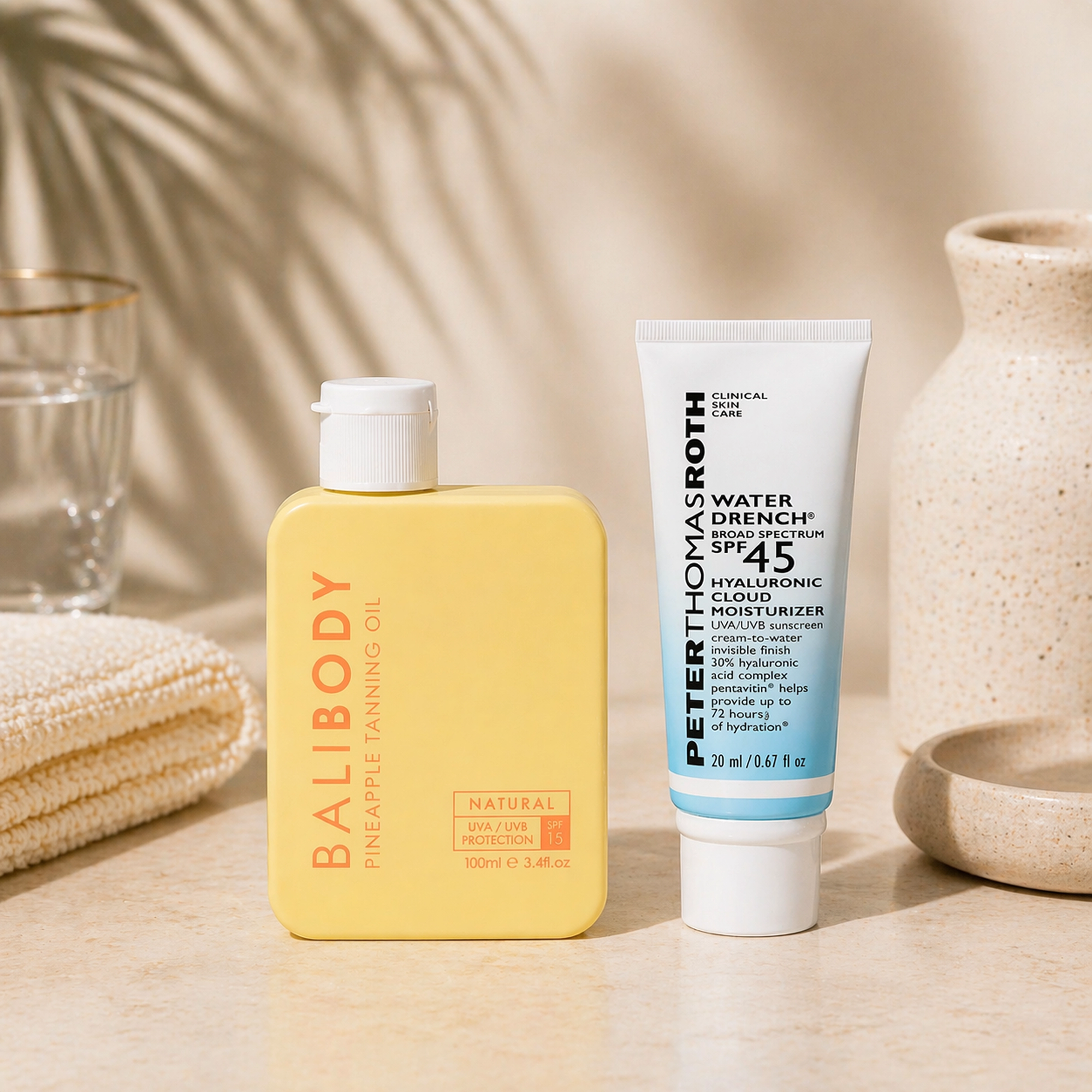 Набір для рівної засмаги, захисту та зволоження шкіри Tropical Glow Set BALI BODY — фото 2
