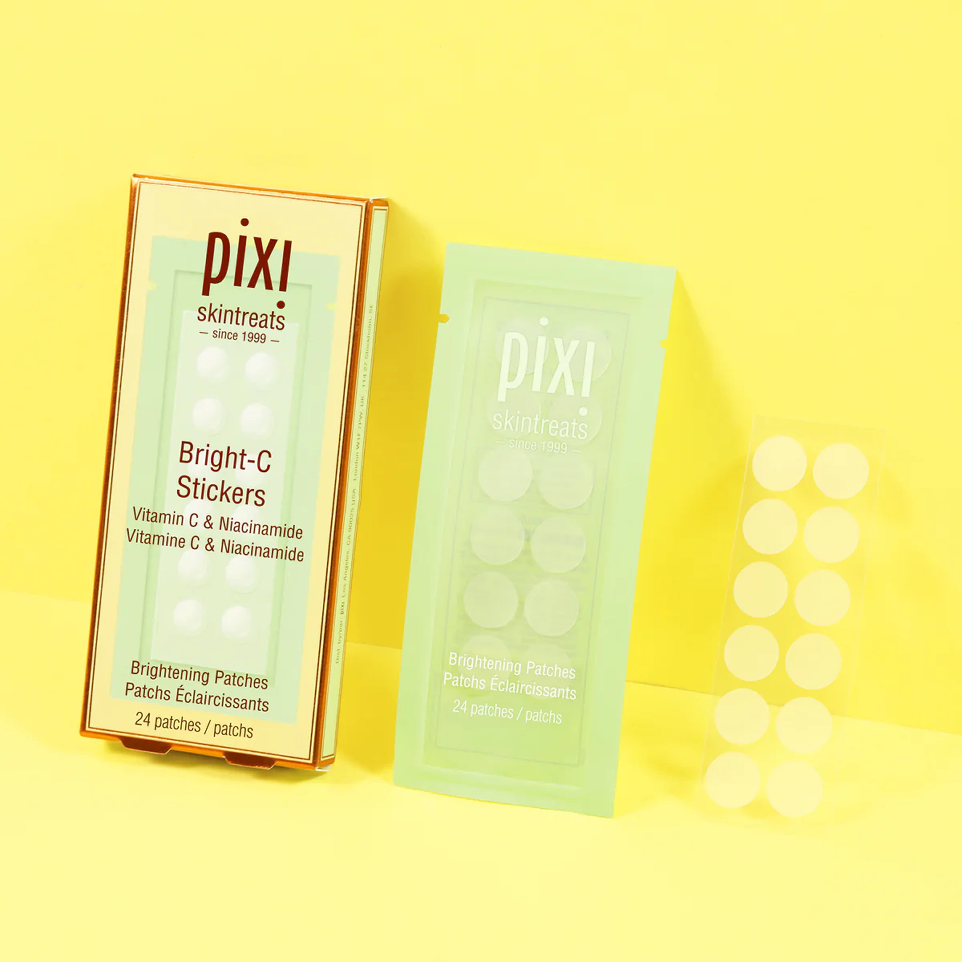 Точкові освітлювальні патчі з вітаміном C Vitamin-C Dark Spot Stickers PIXI — фото 3