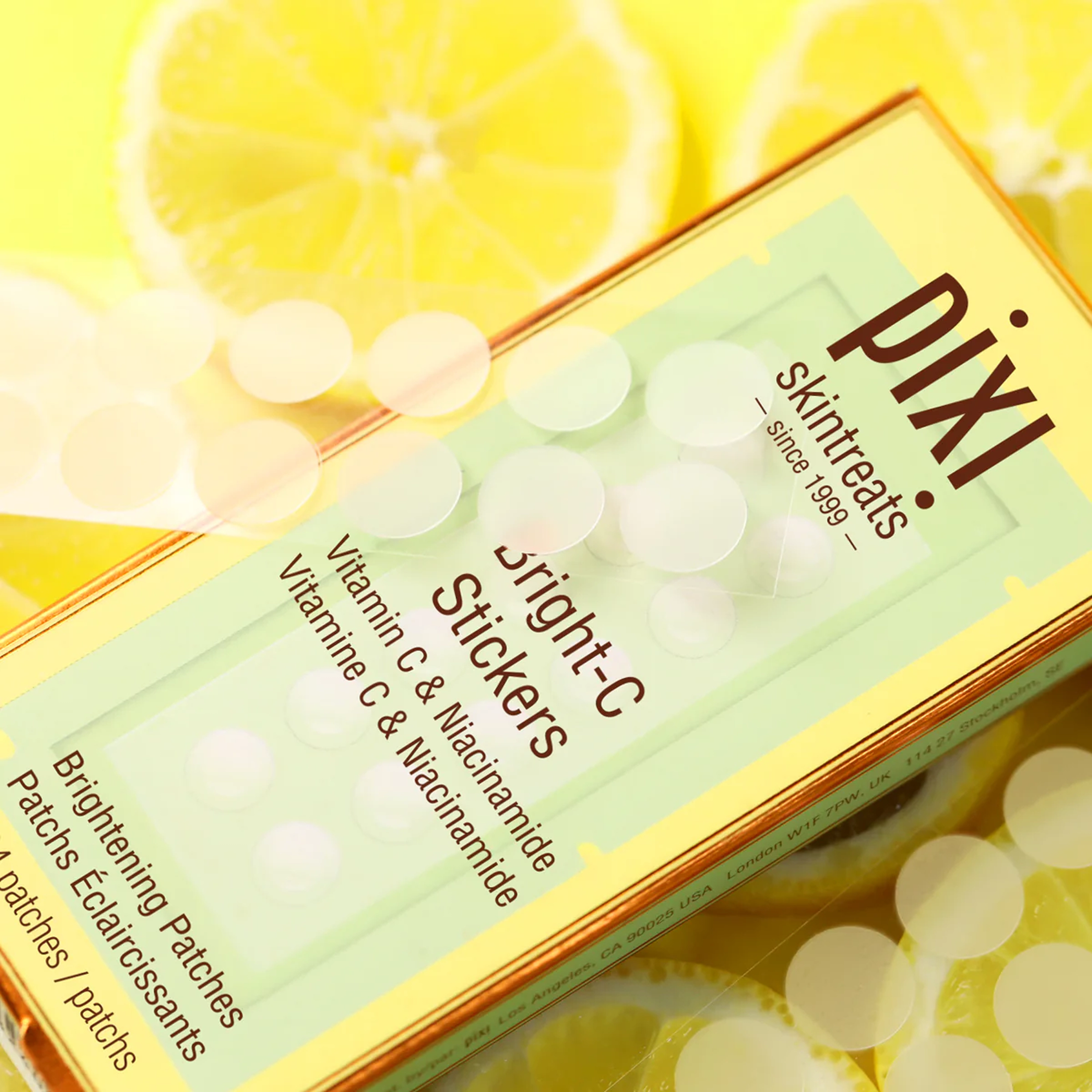 Точкові освітлювальні патчі з вітаміном C Vitamin-C Dark Spot Stickers PIXI — фото 2