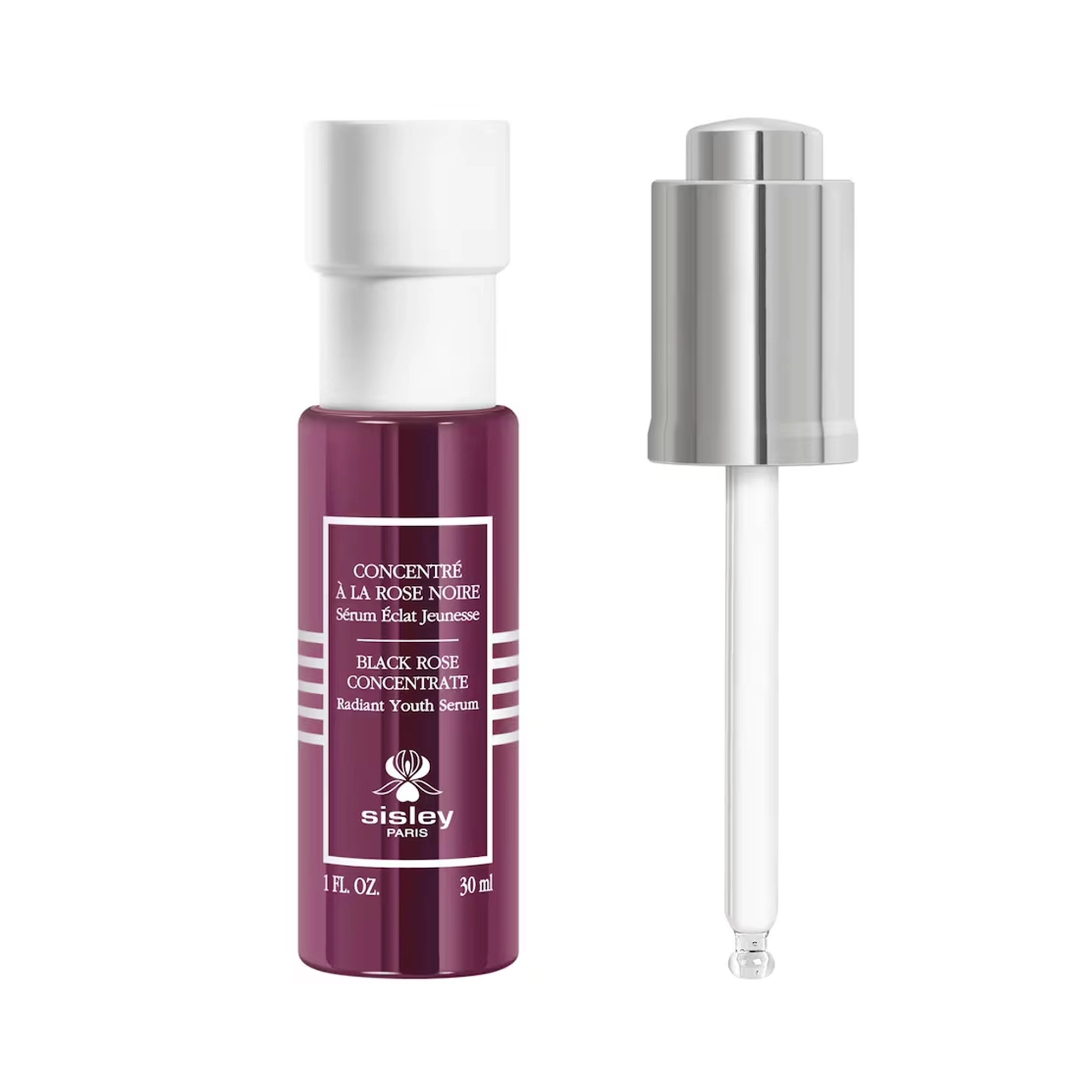 Концентрована антивікова сироватка з екстрактом чорної троянди Black Rose Concentrate Radiant Youth Serum SISLEY PARIS Обʼєм 30 мл — фото 3