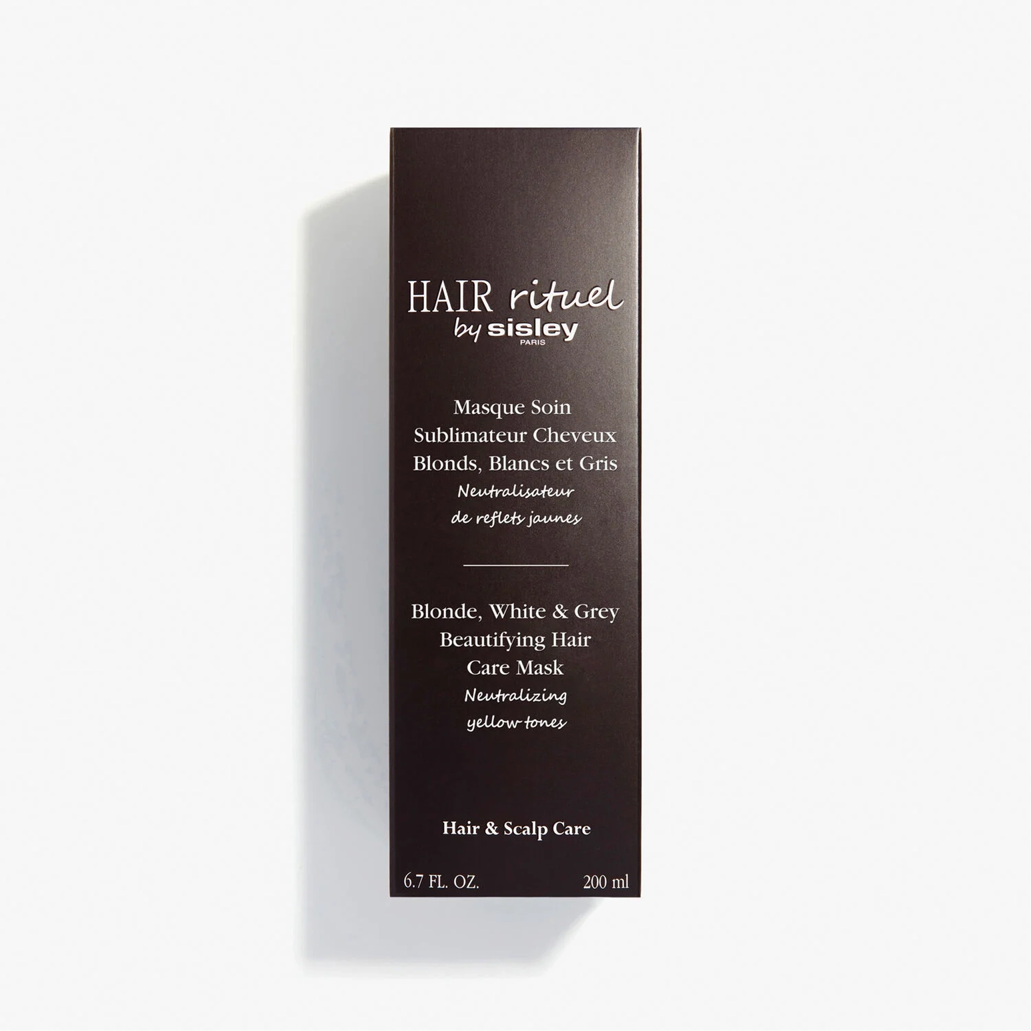 Відновлювальна маска для освітленого та сивого волосся Blonde, White & Grey Beautifying Hair Care Mask HAIR RITUEL BY SISLEY Обʼєм 200 мл — фото 8