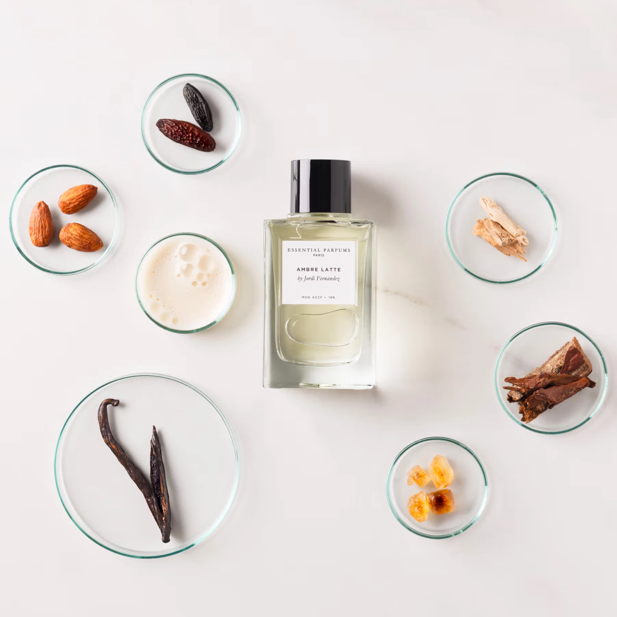 Парфумована вода Ambre Latte ESSENTIAL PARFUMS Обʼєм 100 мл — фото 3