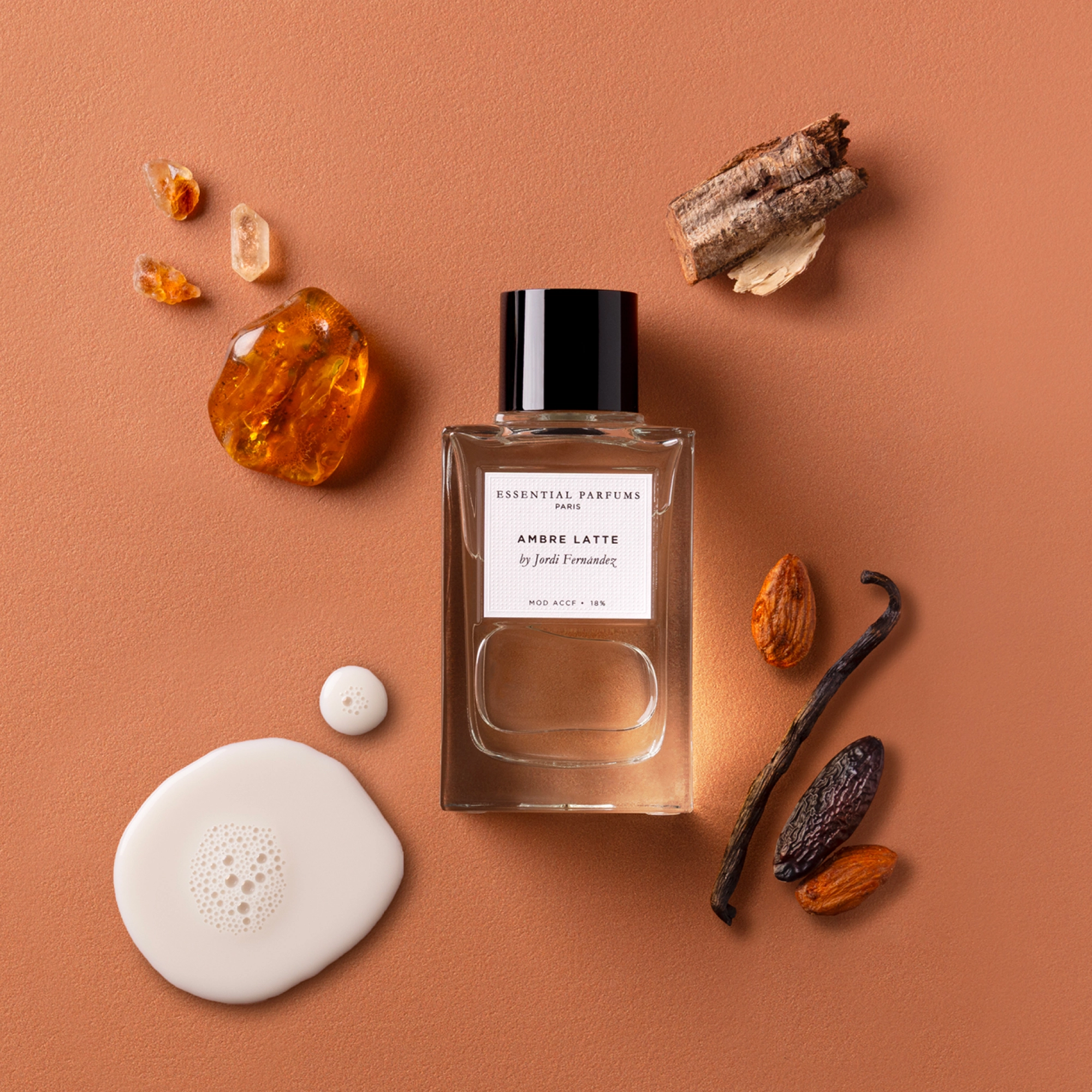 Парфумована вода Ambre Latte ESSENTIAL PARFUMS Обʼєм 100 мл — фото 4