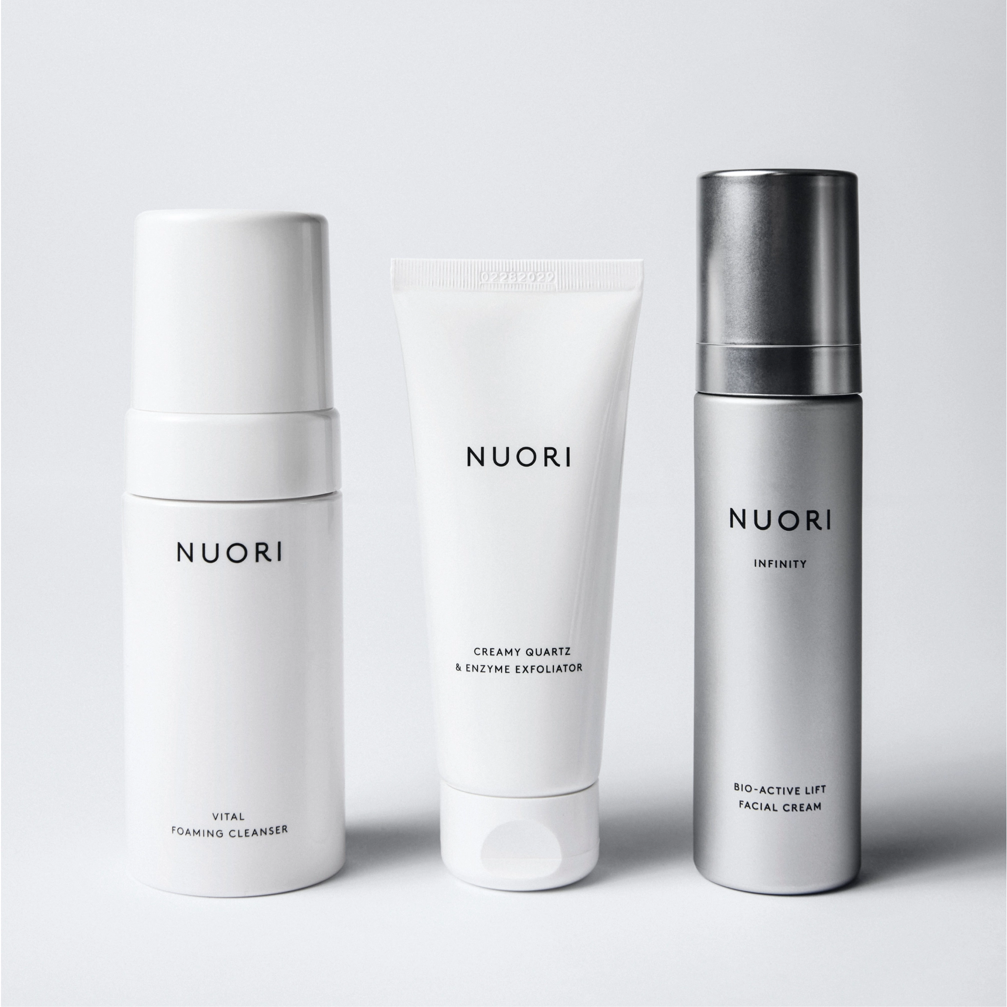 Кремовый энзимный эксфолиант с кварцем Creamy Quartz & Enzyme Exfoliator NUORI Объем 75 мл — фото 9