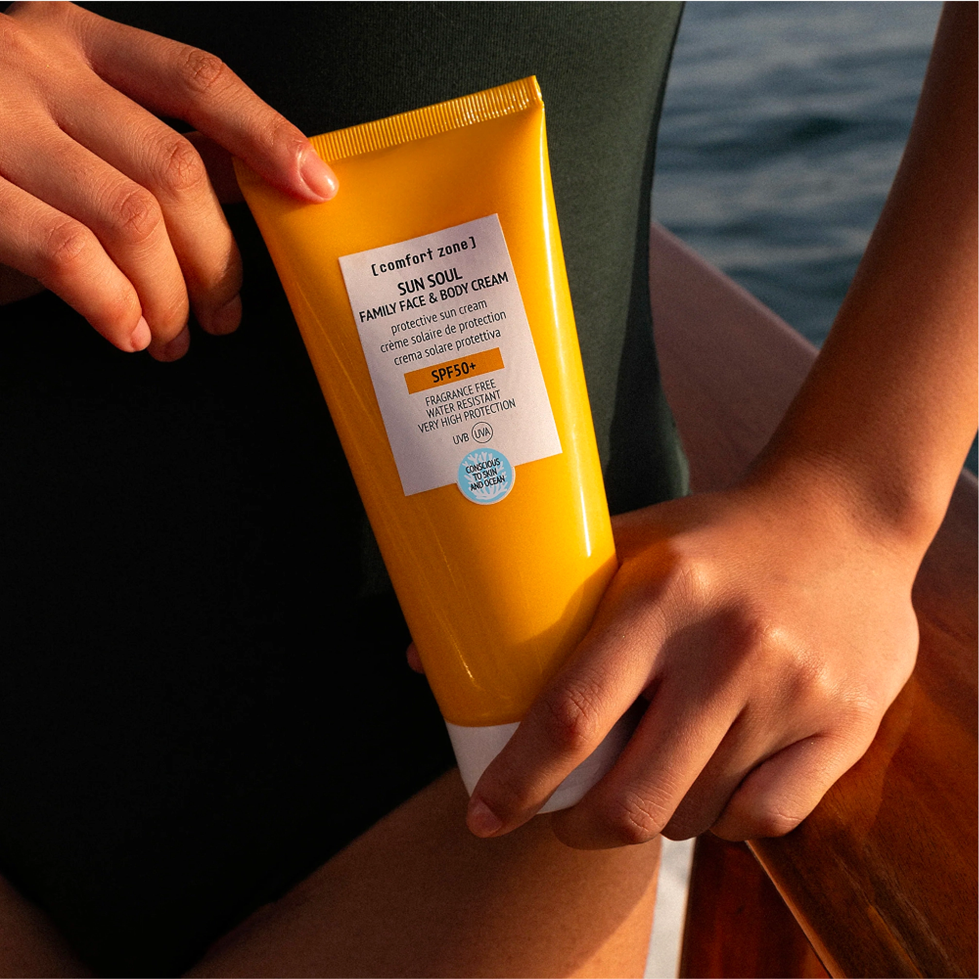 Лімітований літній набір для захисту та зволоження шкіри Sun Soul Protect & Hydrate Summer Kit COMFORT ZONE — фото 5