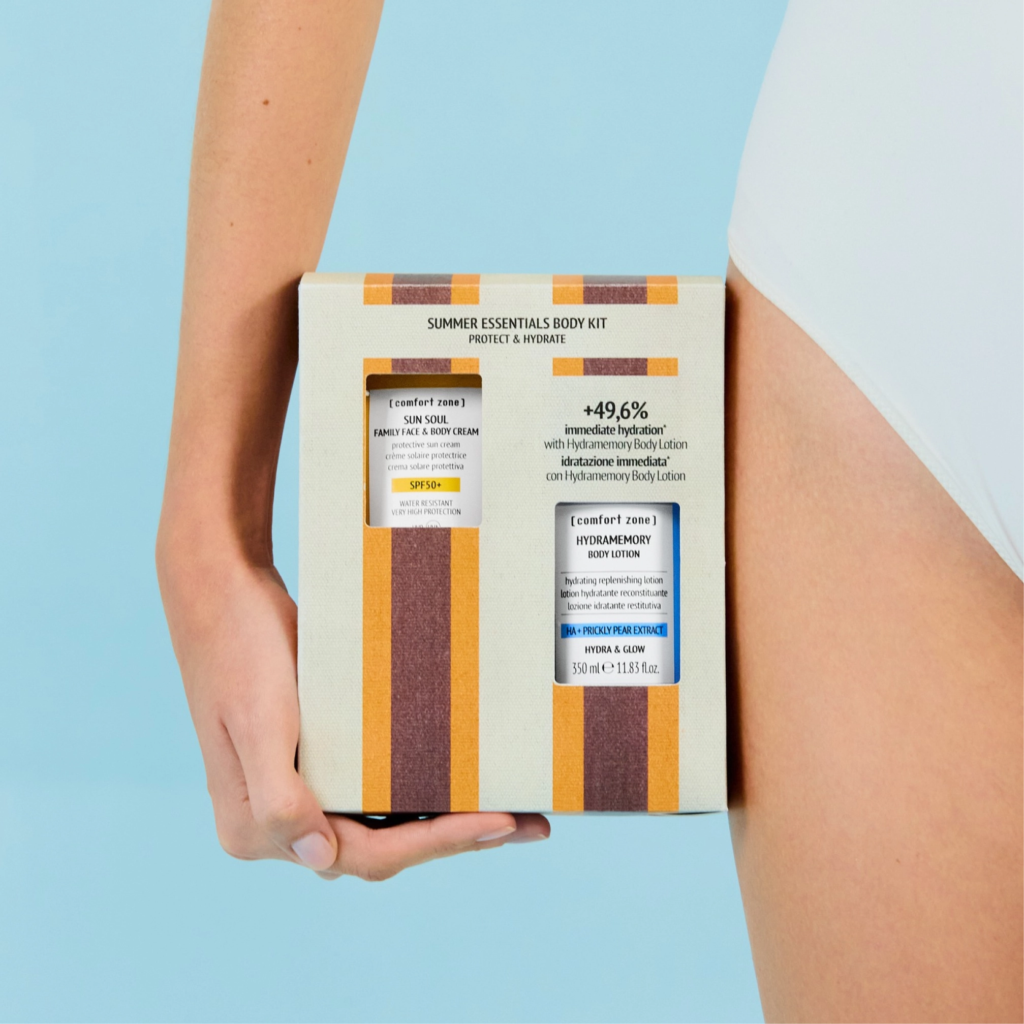 Лімітований літній набір для захисту та зволоження шкіри Sun Soul Protect & Hydrate Summer Kit COMFORT ZONE — фото 2